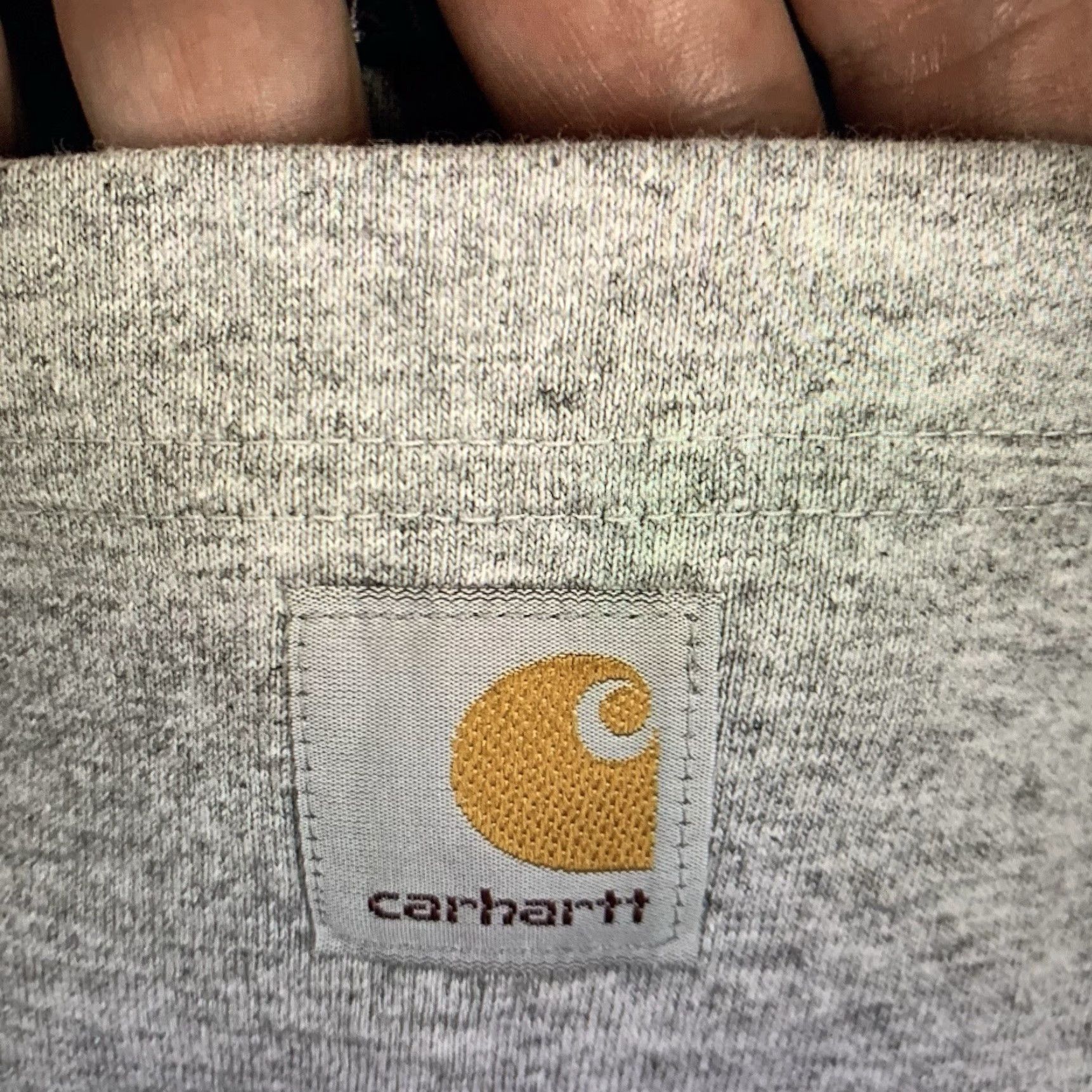 Carhartt Carhartt Men’s T-Shirt XL Gray Short Sleeve Crew Neck Wine Lovers Logo 2000s Size US XL / EU 56 / 4 - 6 Thumbnail