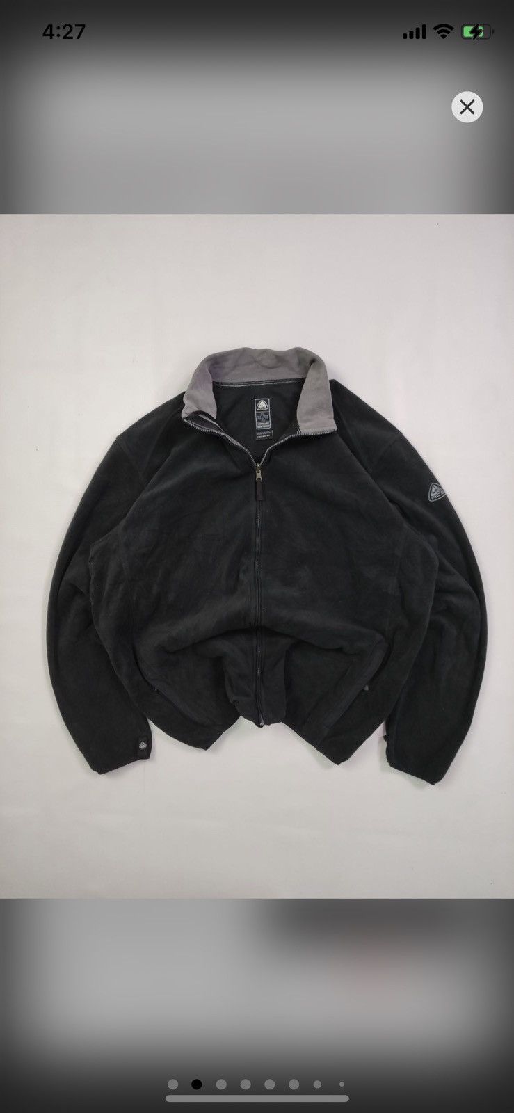 Nike ACG × Vintage Vintage Nike ACG zip up fleece jacket Size US L / EU 52-54 / 3 - 5 Thumbnail