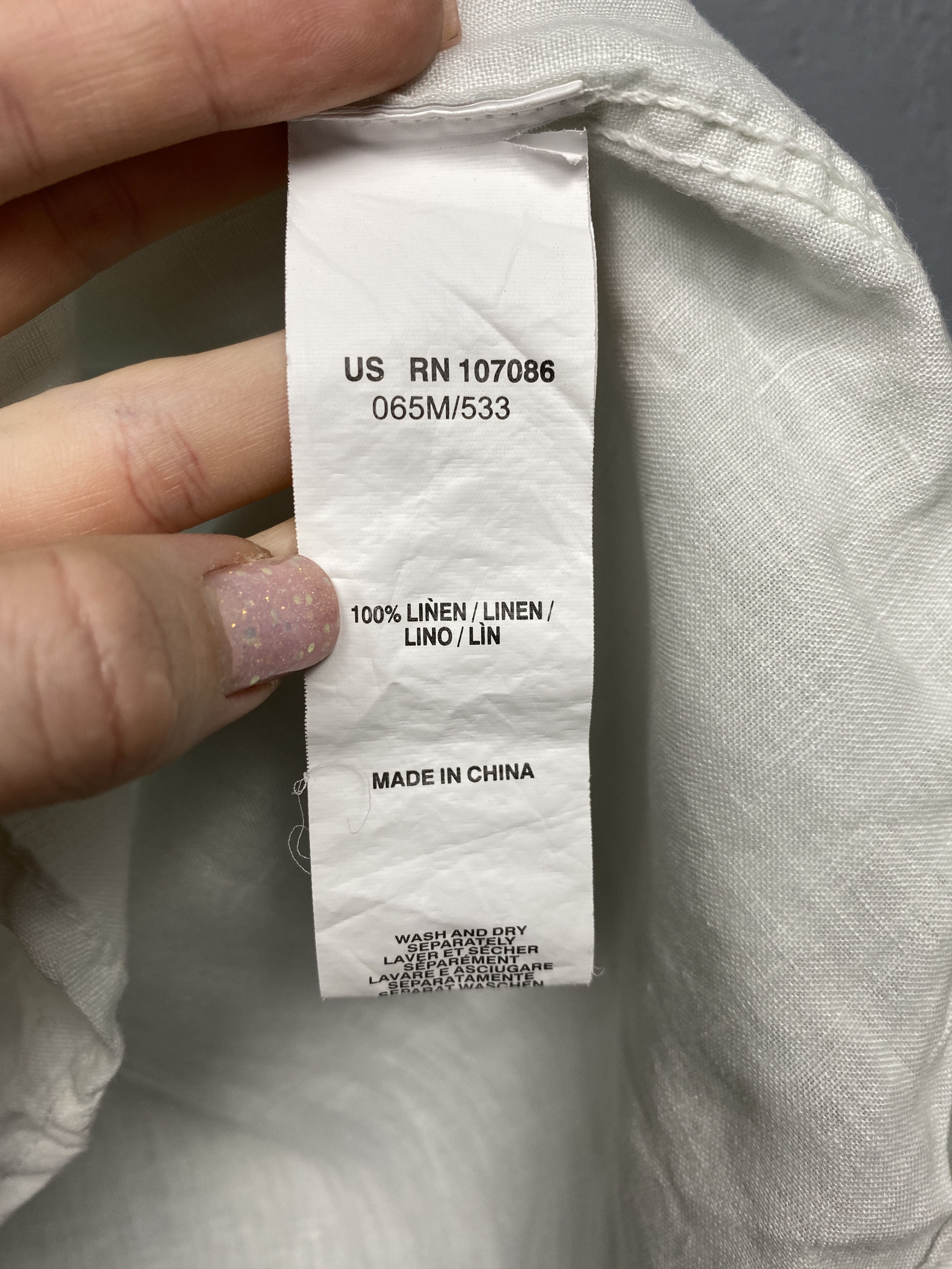 Paul Smith Paul Smith Vintage Mens White LINEN Short Sleeve Shirt Size US M / EU 48-50 / 2 - 5 Thumbnail