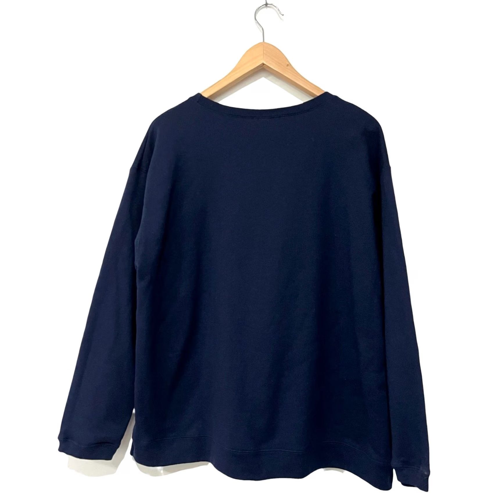 Hanes Vintage Hanes Quilt Star Patchwork Sweatshirt Women XL Crew Neck Navy Blue Size XL / US 12-14 / IT 48-50 - 3 Thumbnail