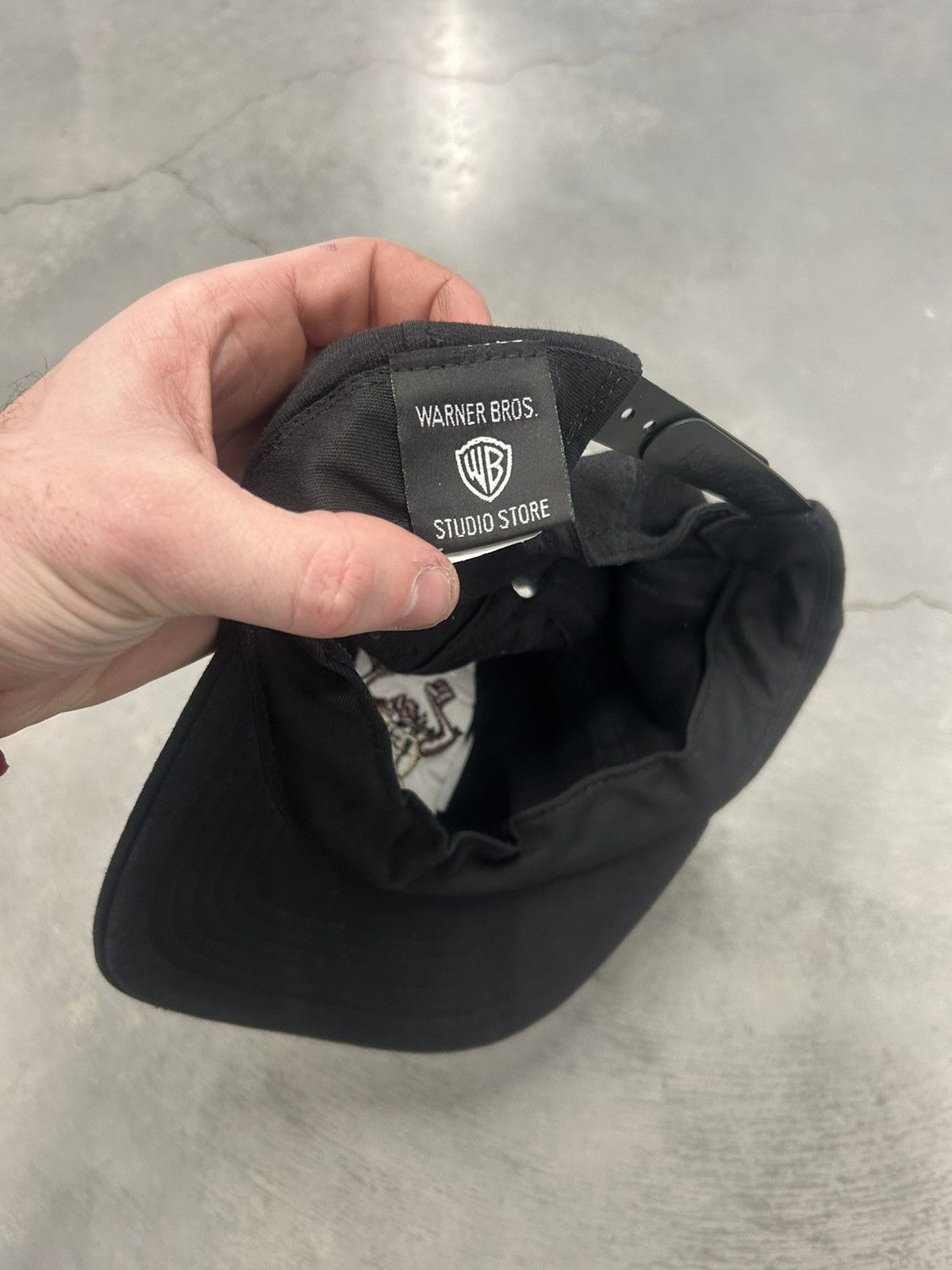 Vintage × Warner Bros Vintage Looney Tunes Tasmanian Devil adjustable snapback hat Size ONE SIZE - 3 Thumbnail