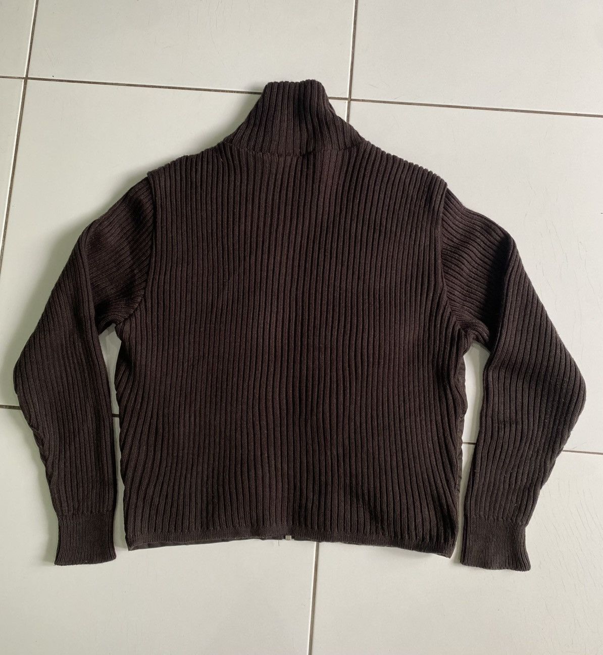 Basco Vintage 80s Basco Americansports puffy Knits PulloverJacket Size L / US 10 / IT 46 - 2 Thumbnail