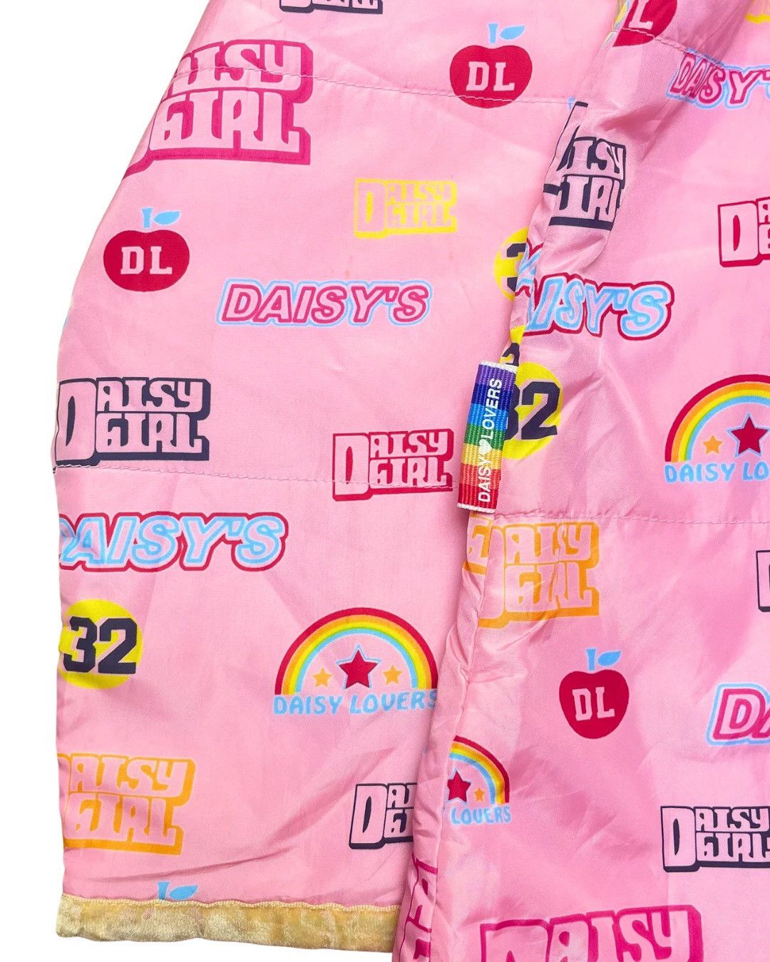 Japanese Brand Daisy Lovers All-Over Print Hooded Windbreaker Size L / US 10 / IT 46 - 6 Thumbnail