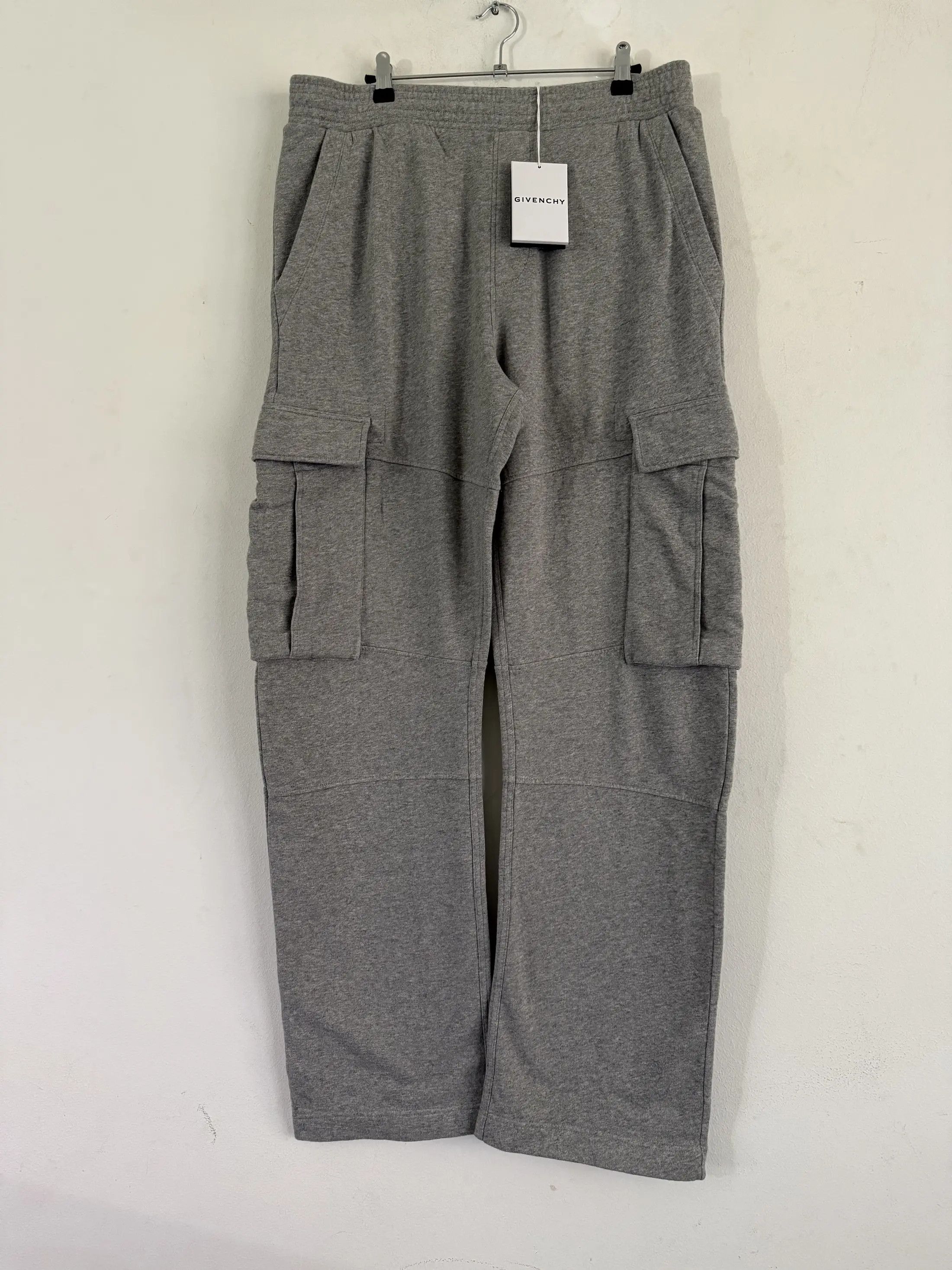 Givenchy Cargo Cotton Jersey Sweatpants Size US 34 / EU 50 - 3 Thumbnail