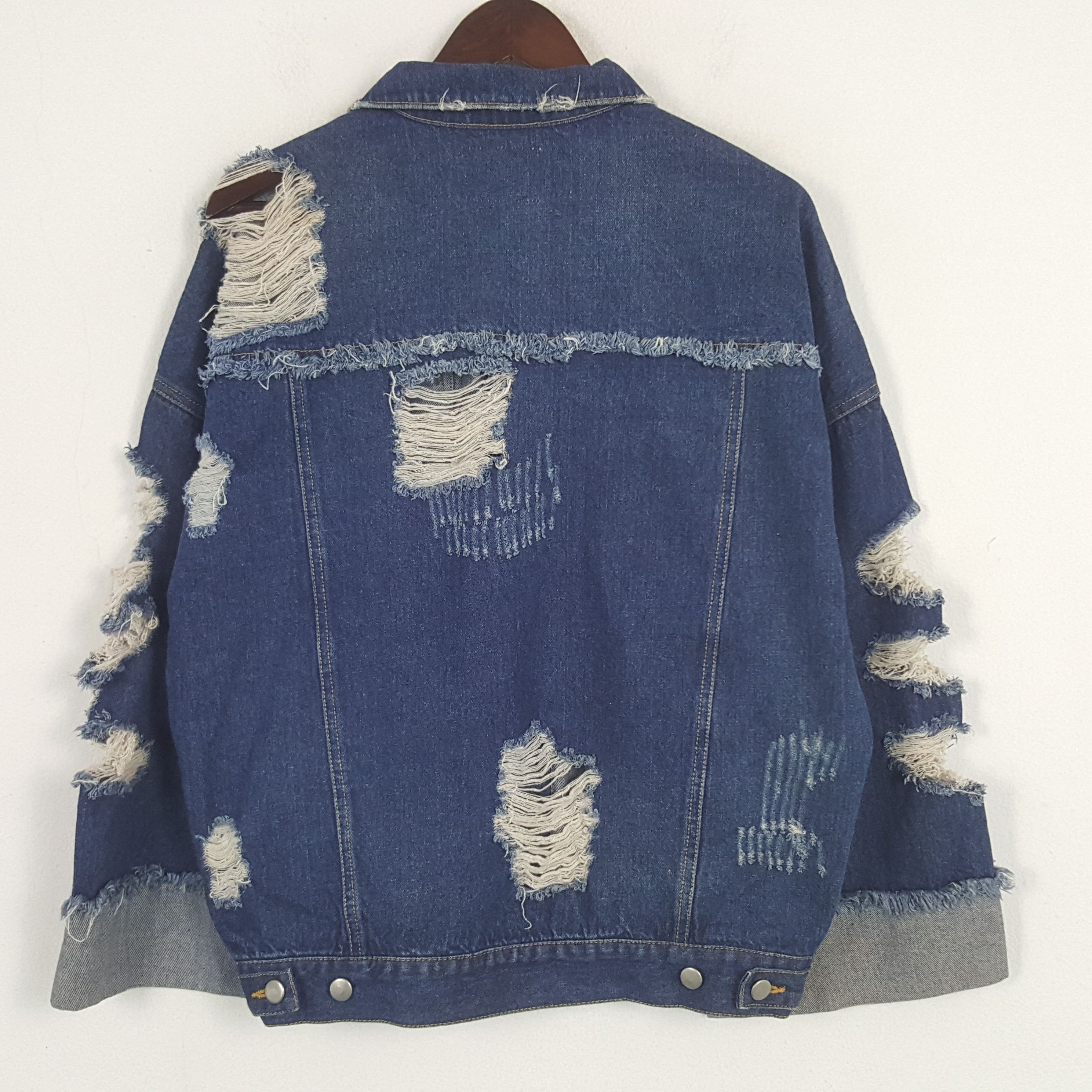Vintage Vintage Envym Distressed Style Bikers Jacket Size US M / EU 48-50 / 2 - 3 Thumbnail