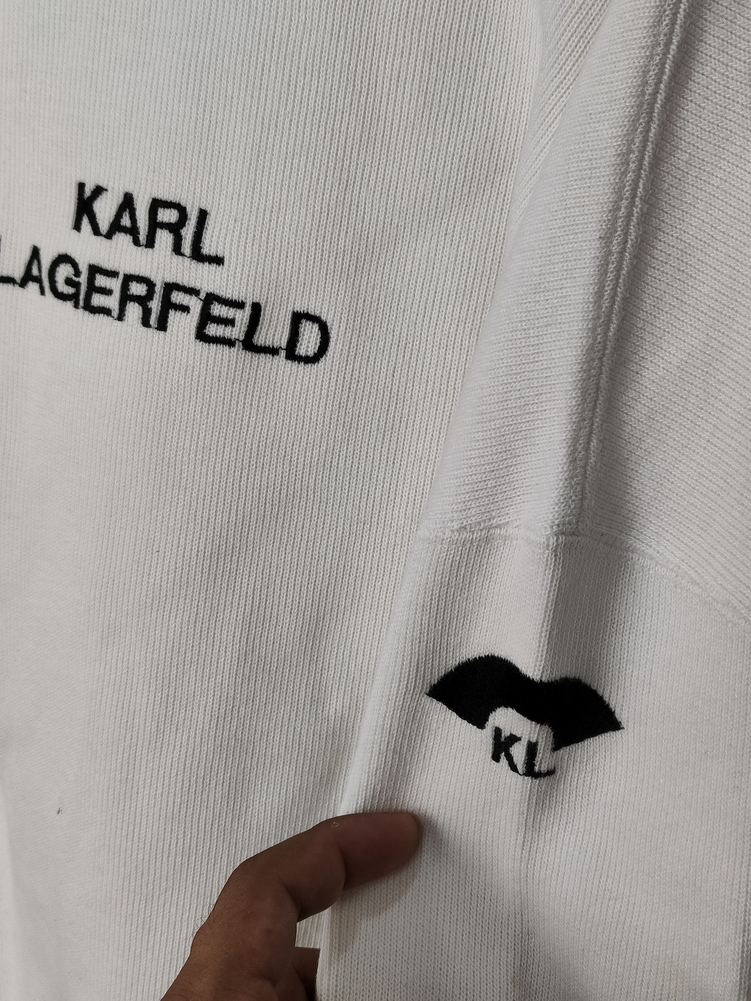 Karl Lagerfeld Karl Lagerfeld Boxy Sweatshirt Size M / US 6-8 / IT 42-44 - 5 Thumbnail