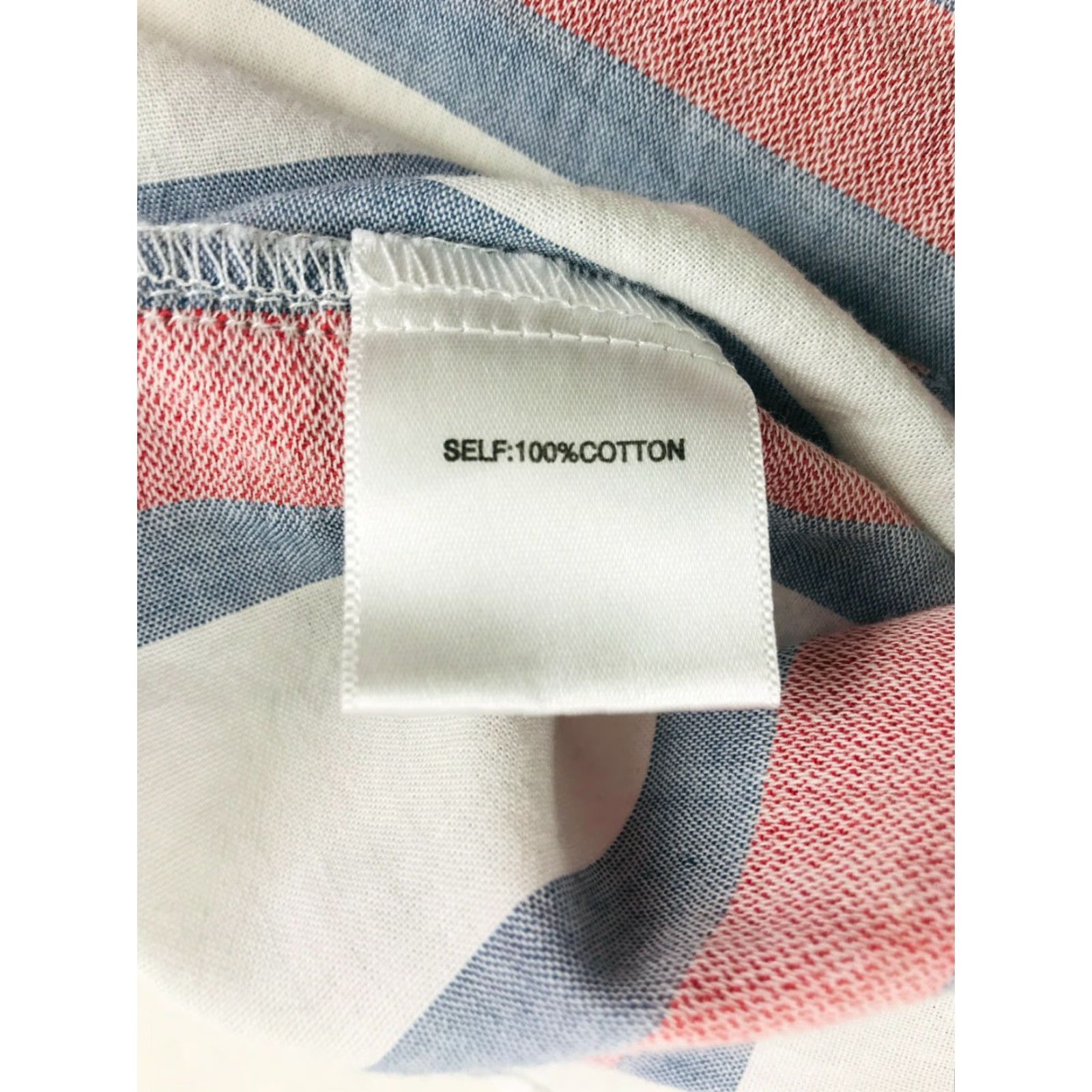 Vintage Jane and Delancy Blouse Women's Size Small White Blue Red Striped V-Neck Shirt Womens Small White Striped V-Neck Jane and Delancy Blouse Size S / US 4 / IT 40 - 6 Thumbnail