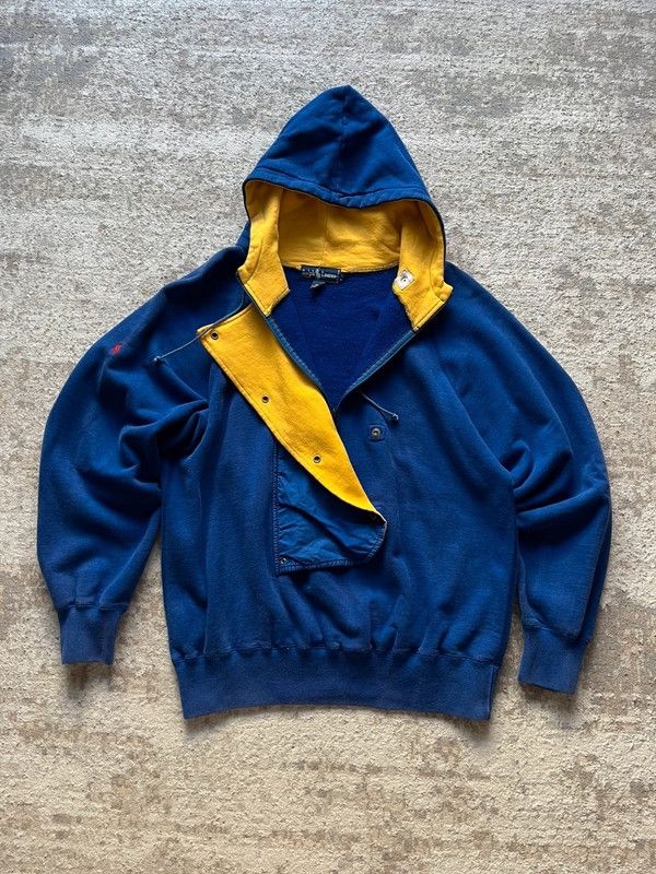 Polo Ralph Lauren Ralph Lauren Sz M Vintage 90s 80s Hoodie Rare Small Pony Size US M / EU 48-50 / 2 - 2 Thumbnail