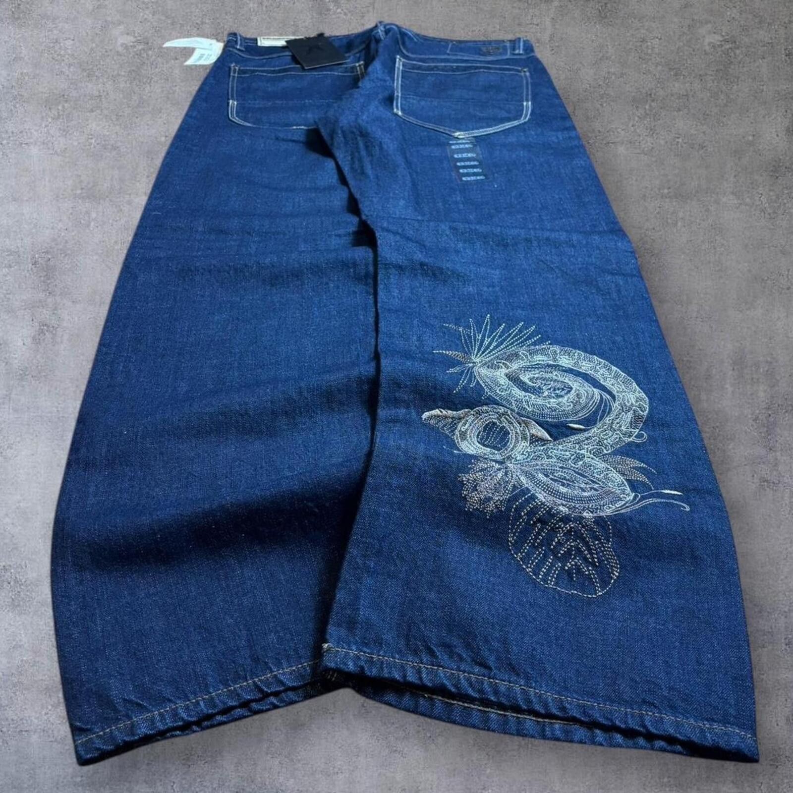 Other Artful Dodger Y2K Hiphop Alt Wide Leg Jeans Size US 36 / EU 52 - 1 Thumbnail