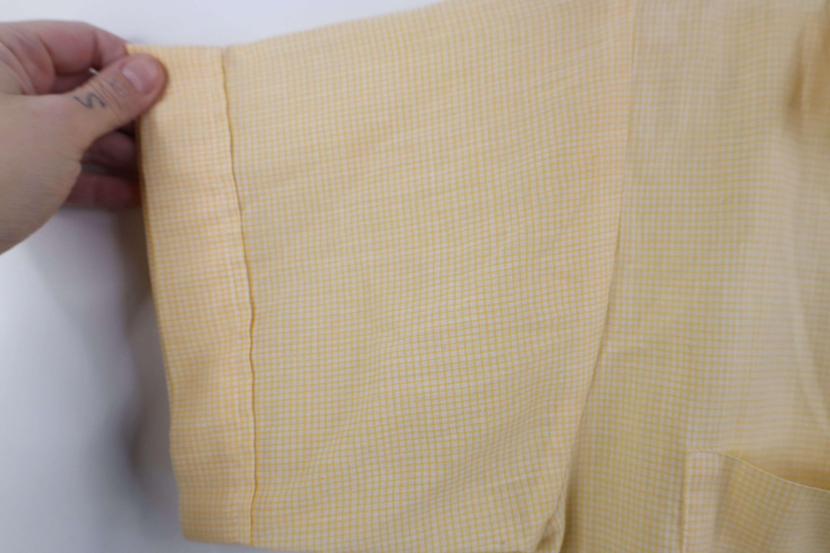 Vintage Vintage 50s 60s Sheer Looped Collar Short Sleeve Shirt Size US M / EU 48-50 / 2 - 11 Thumbnail