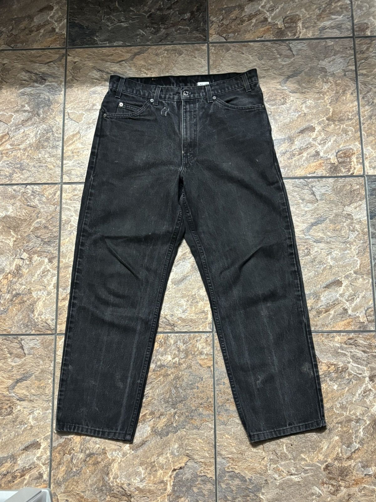 Levi's Vintage Clothing Vintage 90’s Levi’s Relaxed Fit Orange Tab 33 30 Size US 33 - 2 Thumbnail