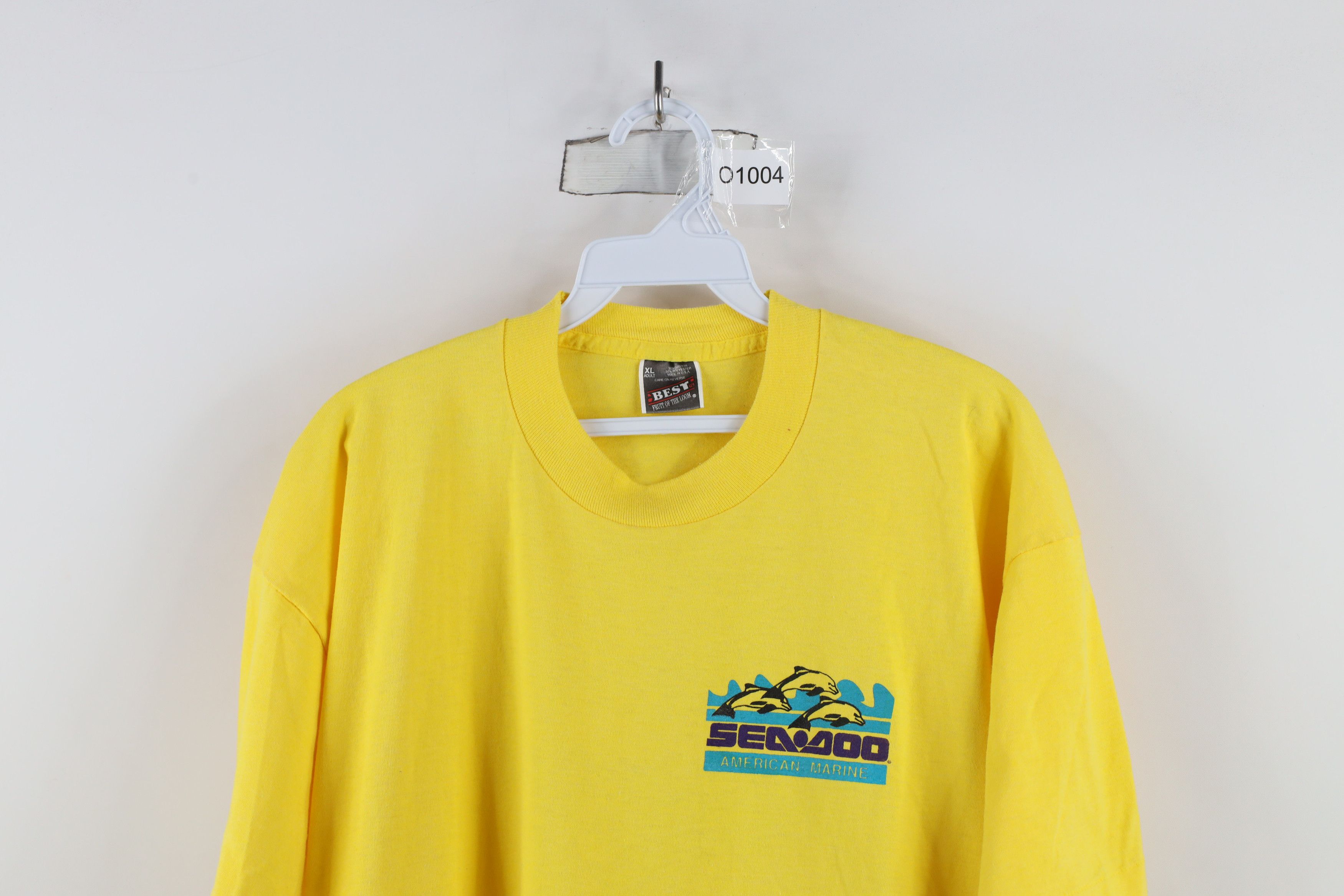 Vintage Vintage 80s 90s Sea Doo American Marine Dolphin T-Shirt USA Size US XL / EU 56 / 4 - 2 Thumbnail