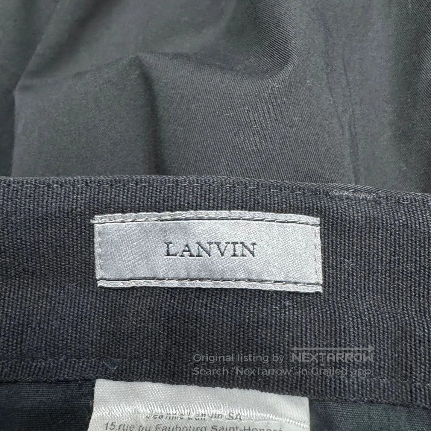 Lanvin Lanvin Zip Casual Pants. Size US 32 / EU 48 - 2 Thumbnail