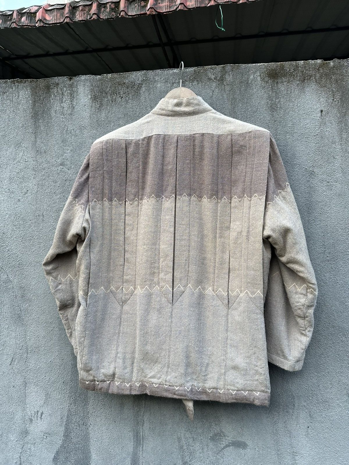 Issey Miyake Vintage Issey Miyake Double Breasted Wool Jacket (Woman) Size US M / EU 48-50 / 2 - 10 Thumbnail