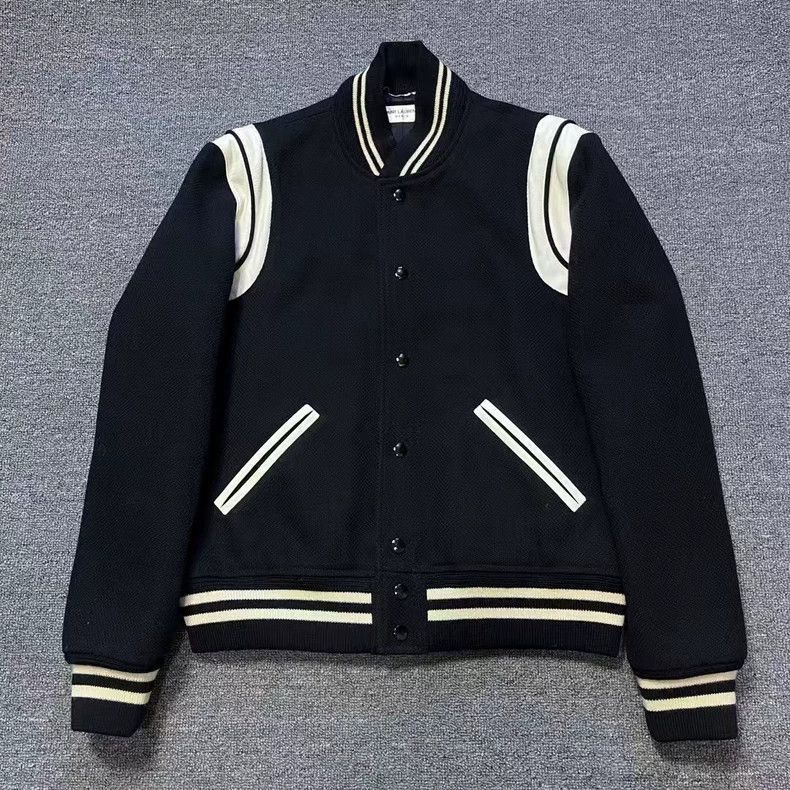 Saint Laurent Classic Black White Jacket-2506