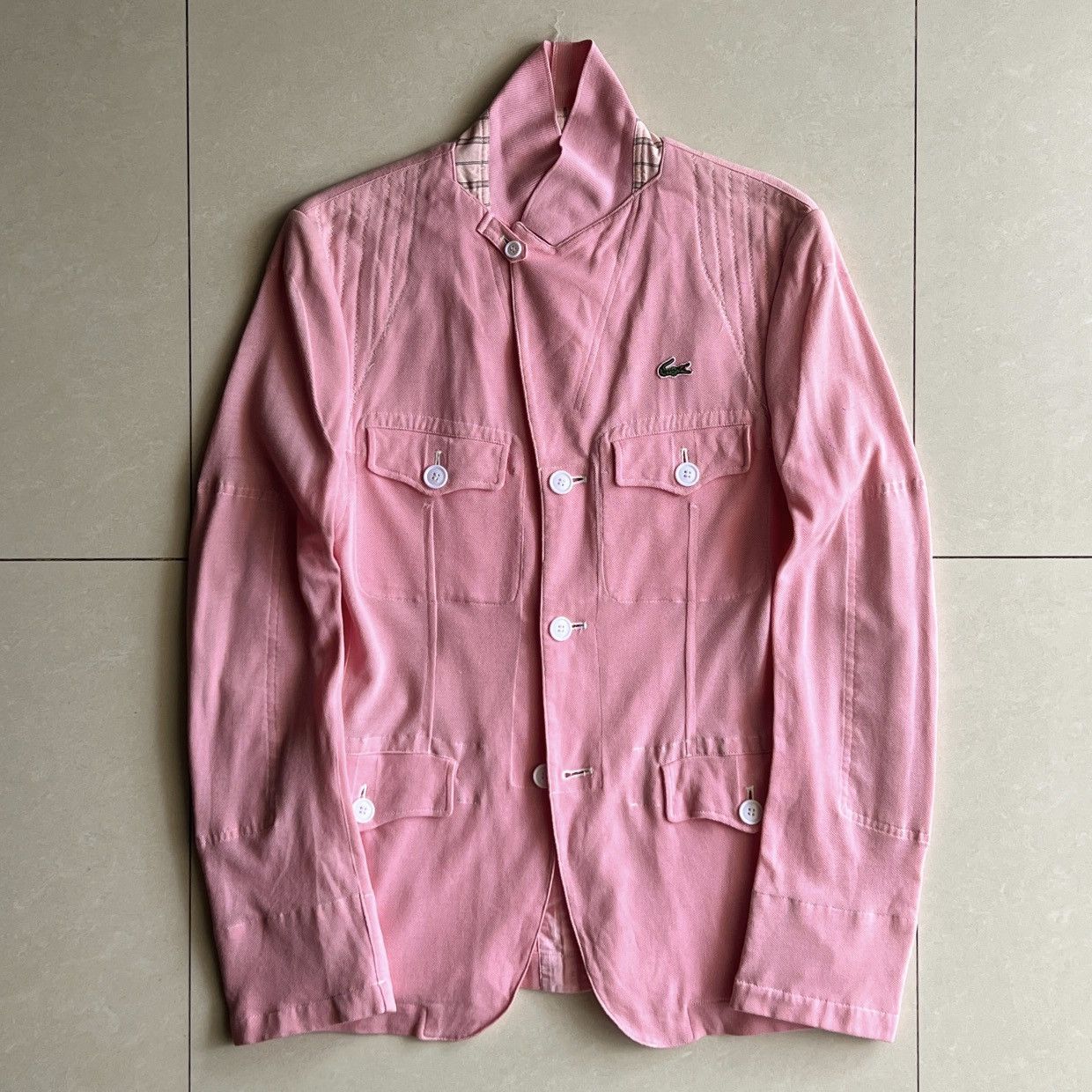 Junya Watanabe × Lacoste SS08 Junya Watanabe x Lacoste light jacket Size US M / EU 48-50 / 2 - 2 Thumbnail
