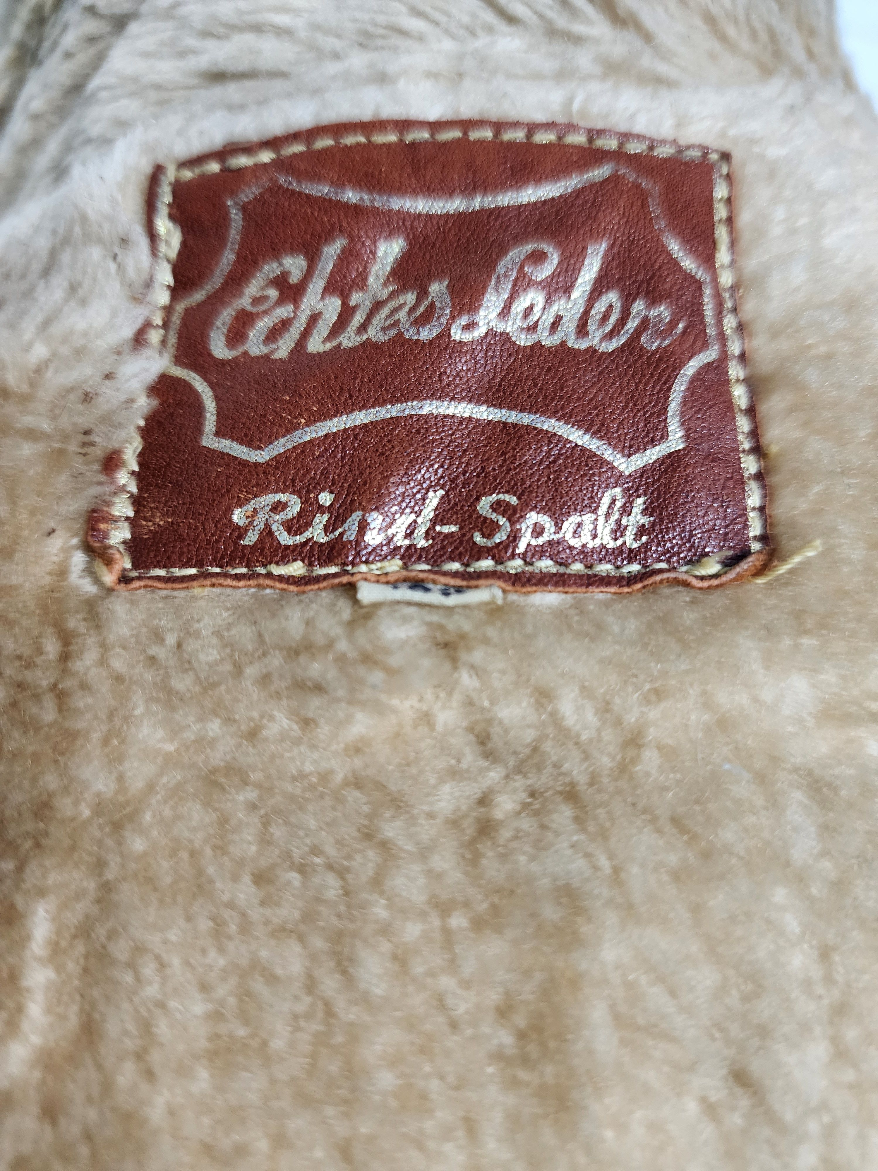 Genuine Leather Men's Suede Style Jacket: Faux Fur Insulation, Size US L / EU 52-54 / 3 - 8 Thumbnail
