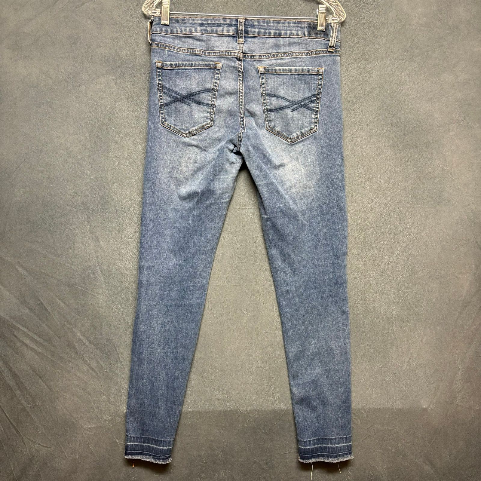 Aeropostale Aeropostale Jegging Jeans 10 Reg Womens Stretch Distress Y2K Size 32" / US 10 / IT 46 - 2 Thumbnail
