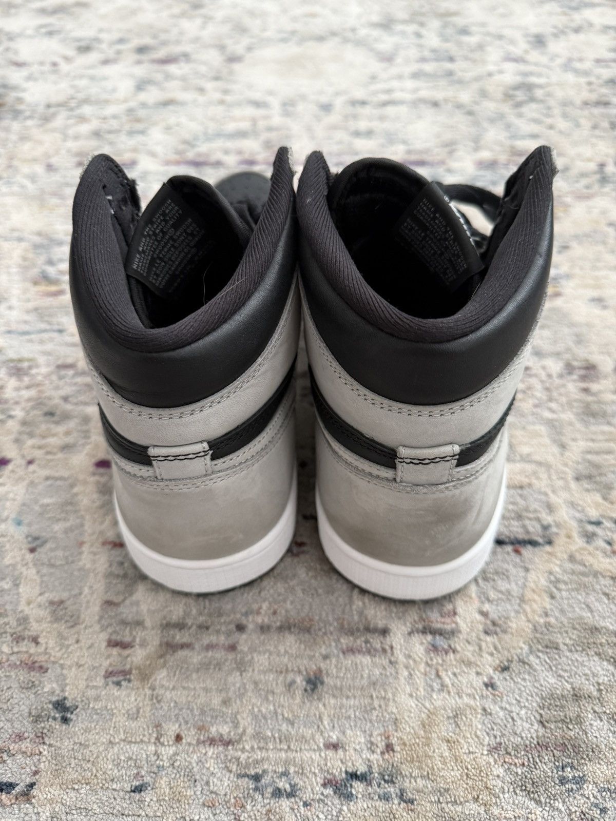 Jordan Brand × Nike Air Jordan 1 High Retro Shadow 2.0 Sz 9 Size US 9 / EU 42 - 4 Thumbnail