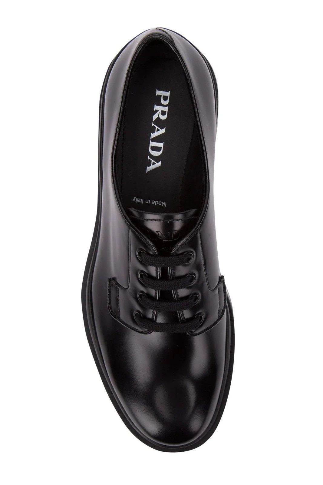 Prada Prada Levitate Brushed Leather Derby Shoes Size US 8 / EU 41 - 6 Thumbnail