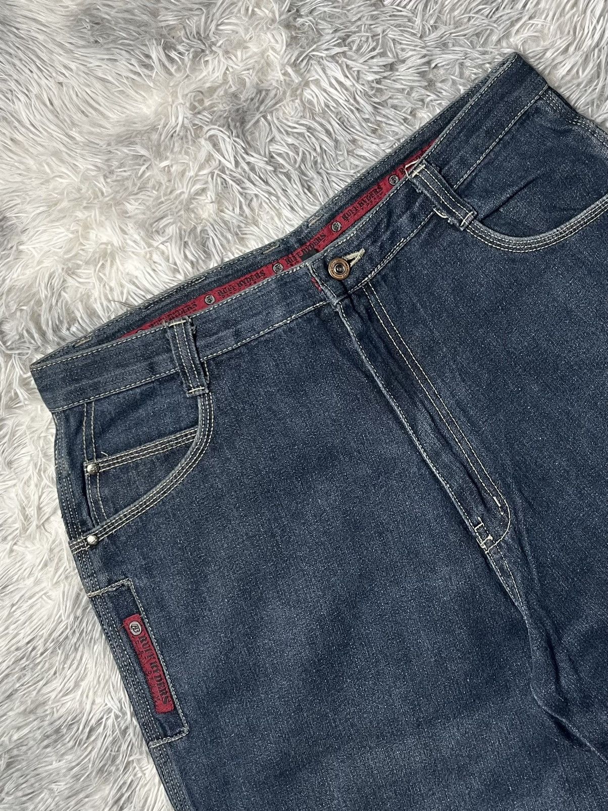 Ruff Ryders Vintage Ruffryder Baggy Carpenter Jeans Size US 36 / EU 52 - 5 Thumbnail