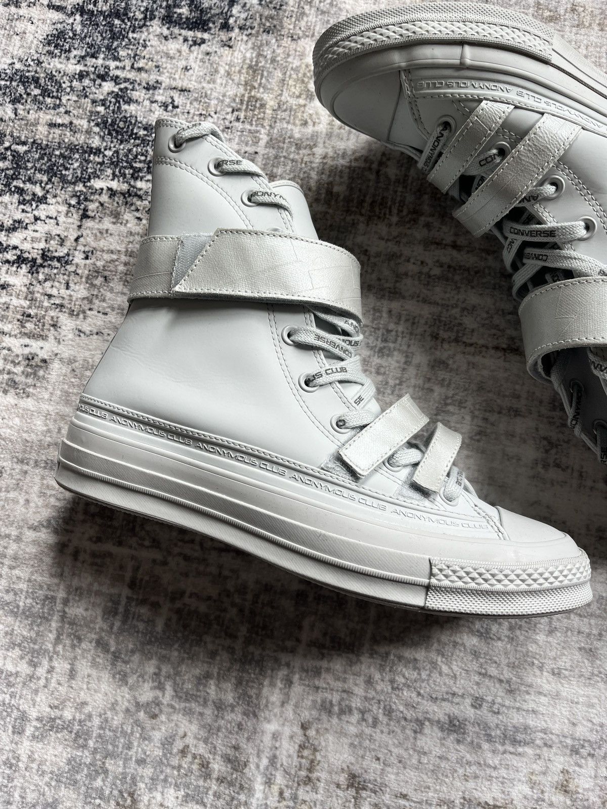 Anonymous Club Converse x Anonymous Club “Chuck 70 Hi” Sneaker Size US 8.5 / EU 41-42 - 3 Thumbnail