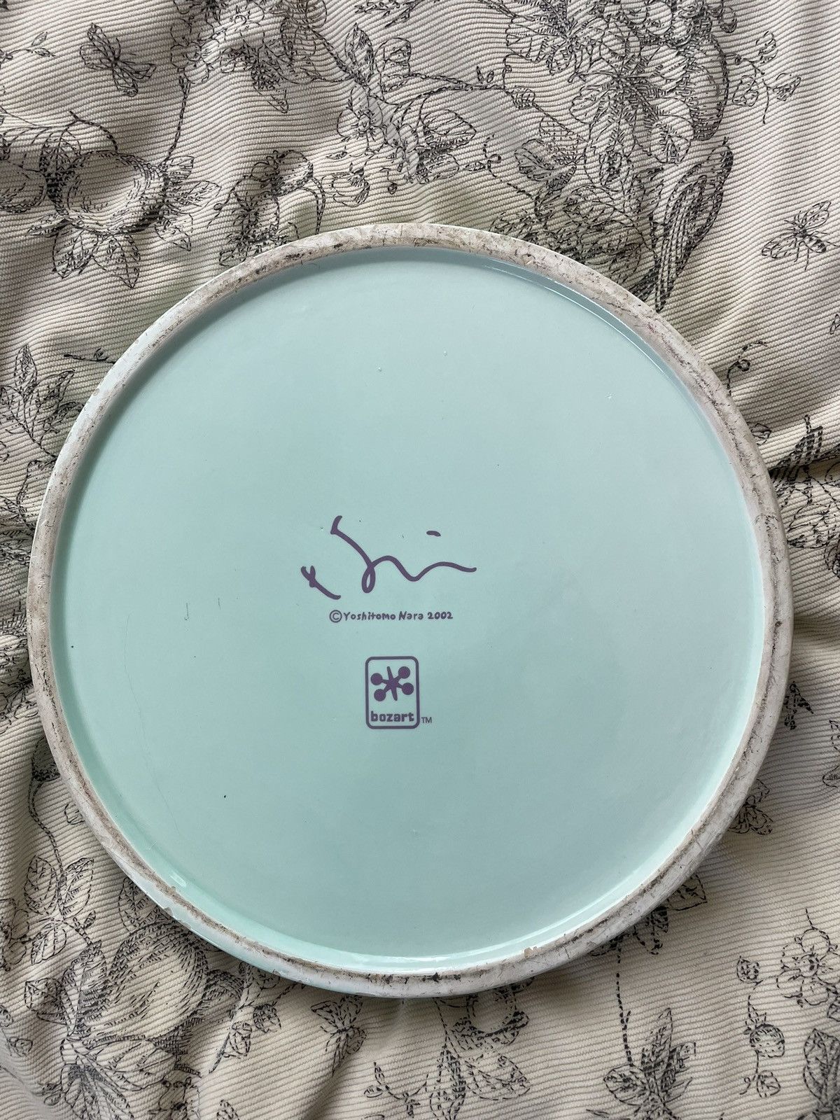 Japanese Brand RARE yoshitomo nara “too young to die” ashtray bozart 2002 Size ONE SIZE - 2 Thumbnail