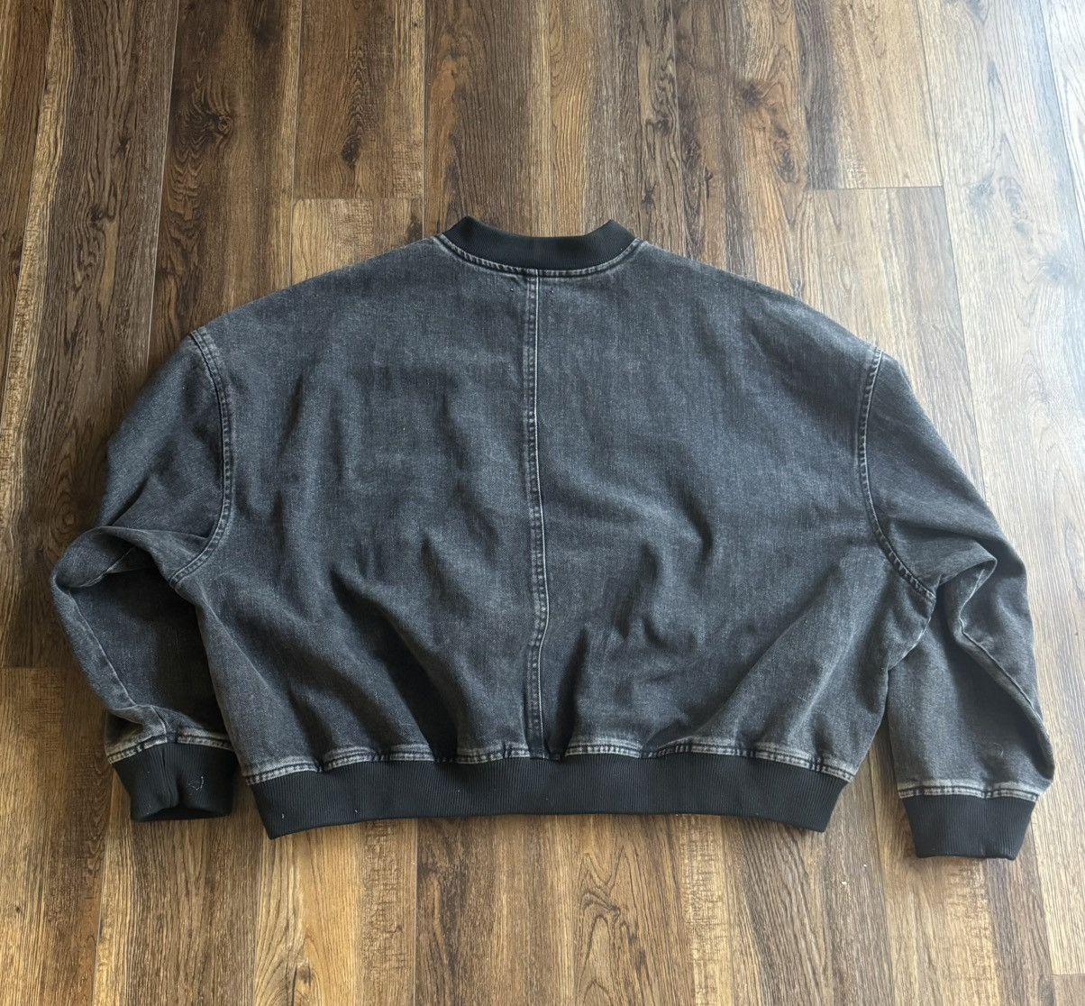 Willy Chavarria Warrior Zip Crew-Washed Black Size US M / EU 48-50 / 2 - 9 Thumbnail