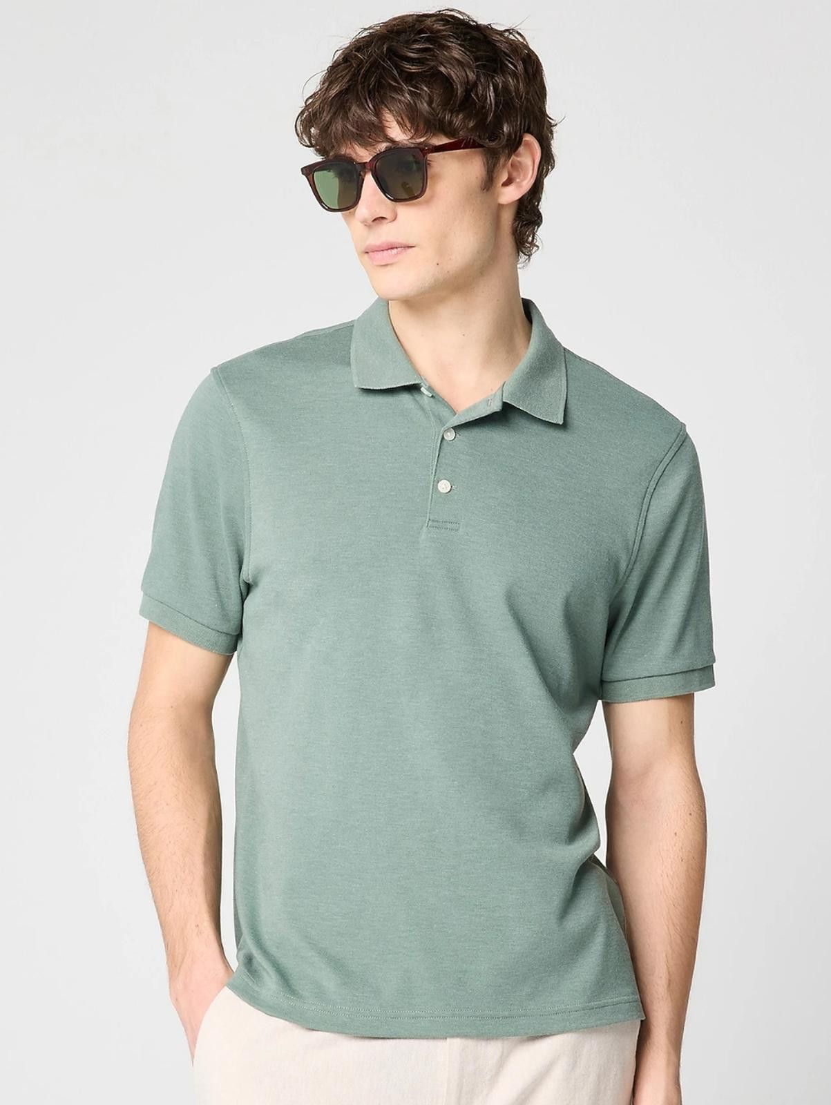 J.Crew J Crew Soft-touch polo shirt Size US S / EU 44-46 / 1 - 1 Thumbnail