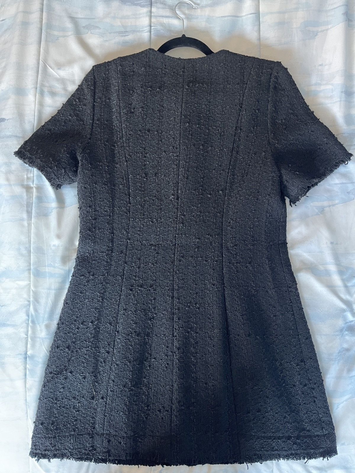 H&M Black Short Sleeve Dress Size M / US 6-8 / IT 42-44 - 2 Thumbnail