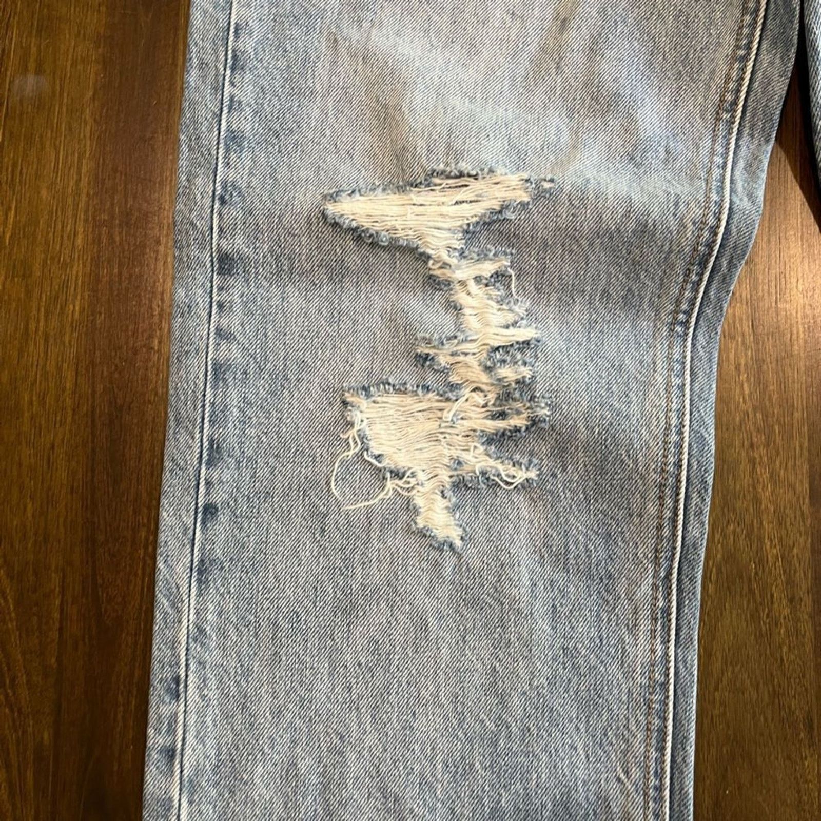Vintage Denim Forum Aritzia Joni High Rise Loose Jeans - Size 26 Size 26" / US 2 / IT 38 - 3 Thumbnail