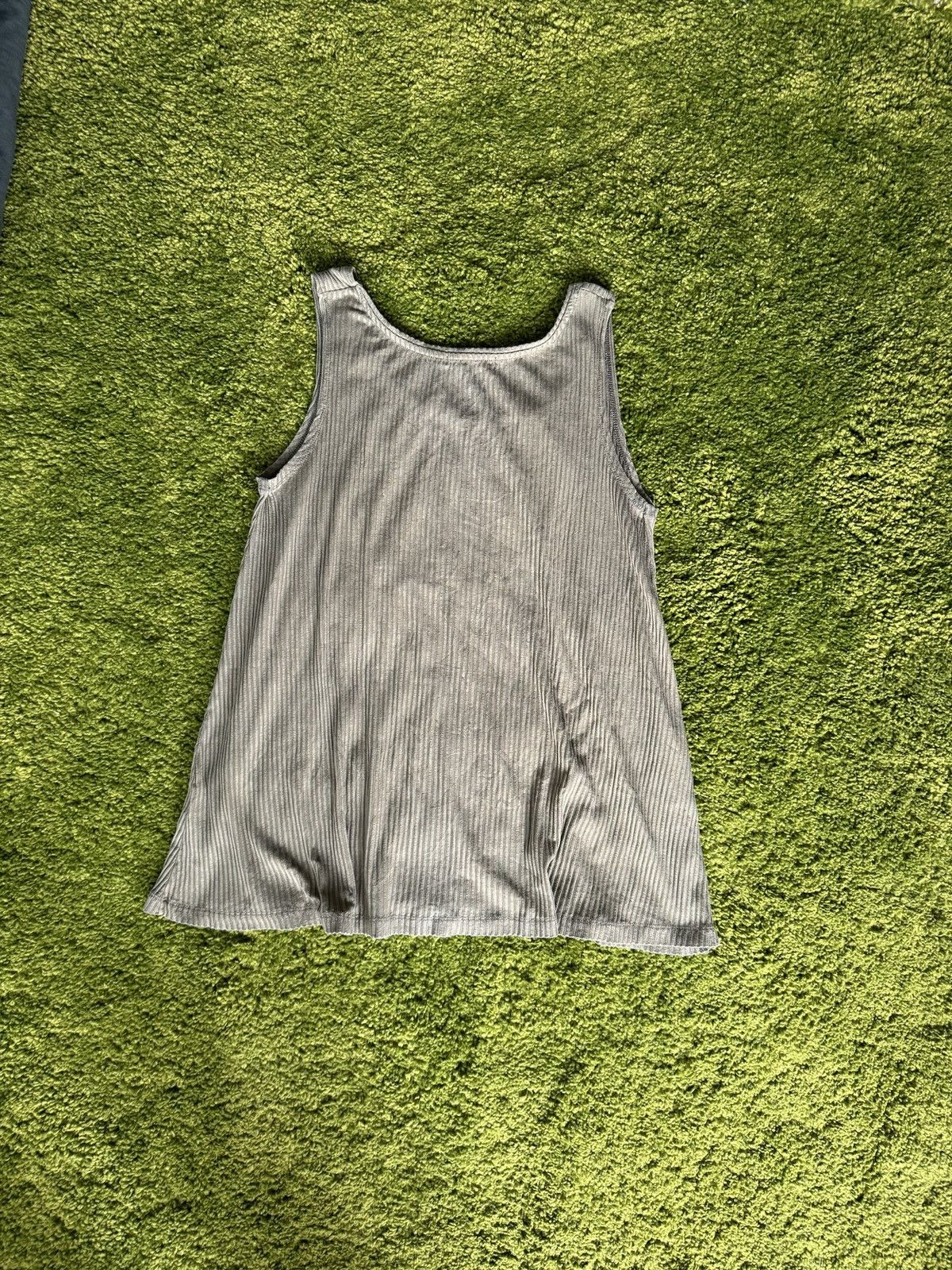 Designer Gudrun Sjoden avant garde ribbed tank top Size L / US 10 / IT 46 - 5 Thumbnail
