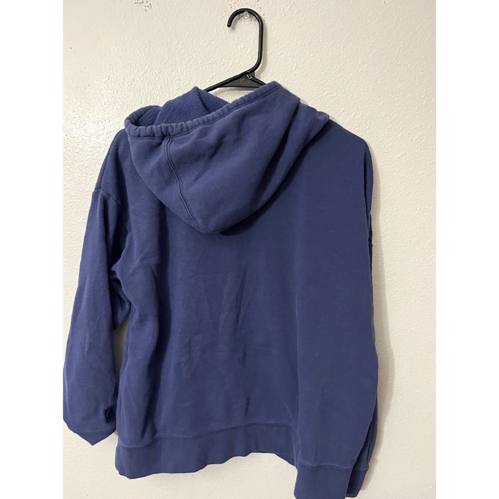 Reebok Reebok Hoodie Women's Pullover Zip Pocket Deep Blue L Size L / US 10 / IT 46 - 2 Thumbnail