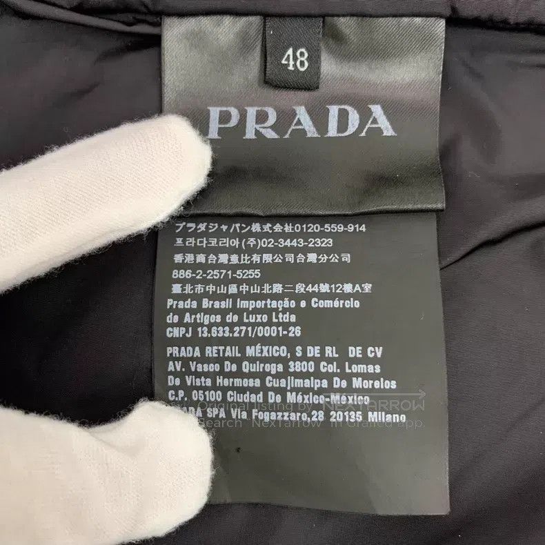 Prada Prada Black badge hooded zipper long-sleeved jacket Size US M / EU 48-50 / 2 - 7 Thumbnail