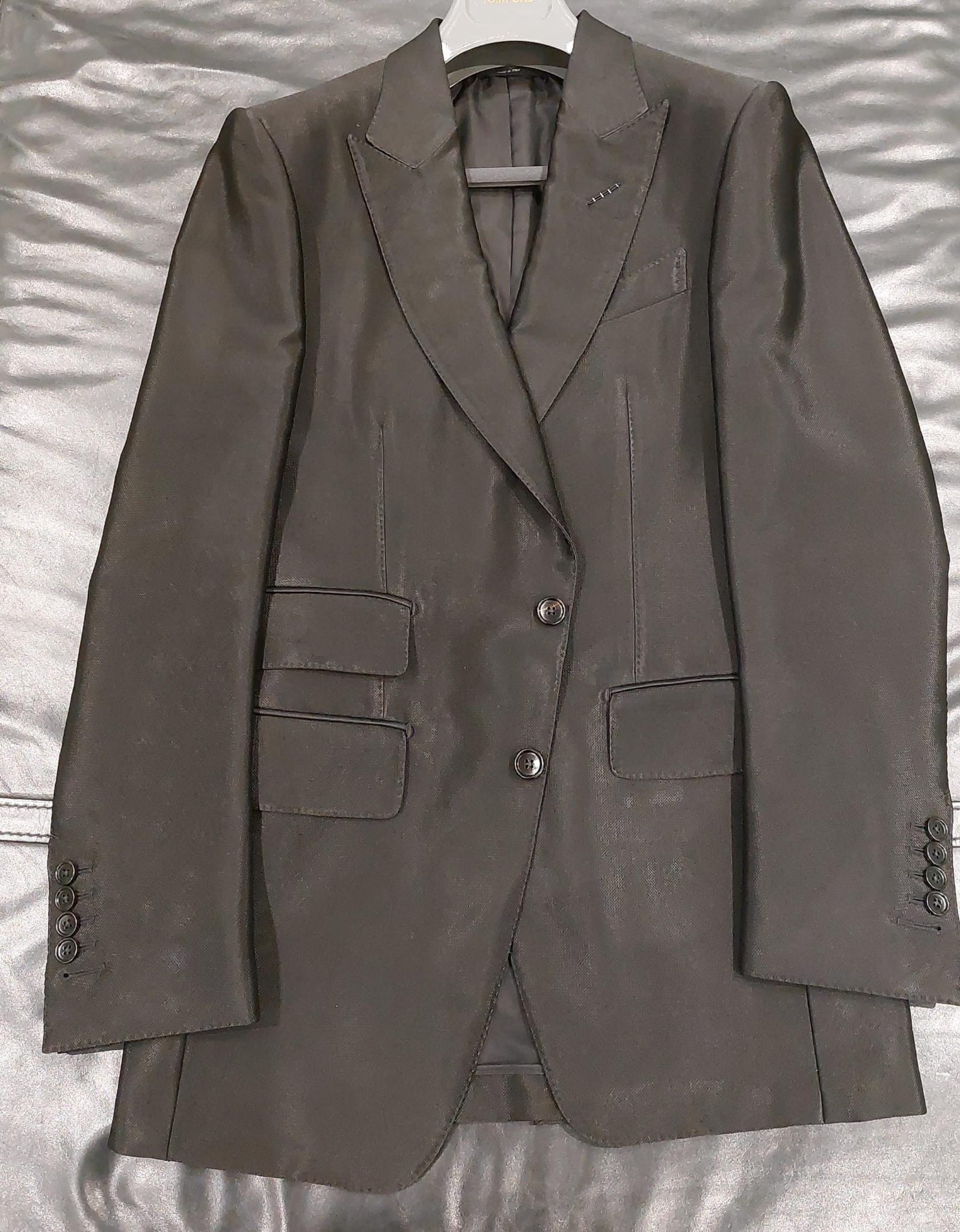 Tom Ford o1loc1c0724 Jacket in Chocolate Brown Size US S / EU 44-46 / 1 - 1 Thumbnail