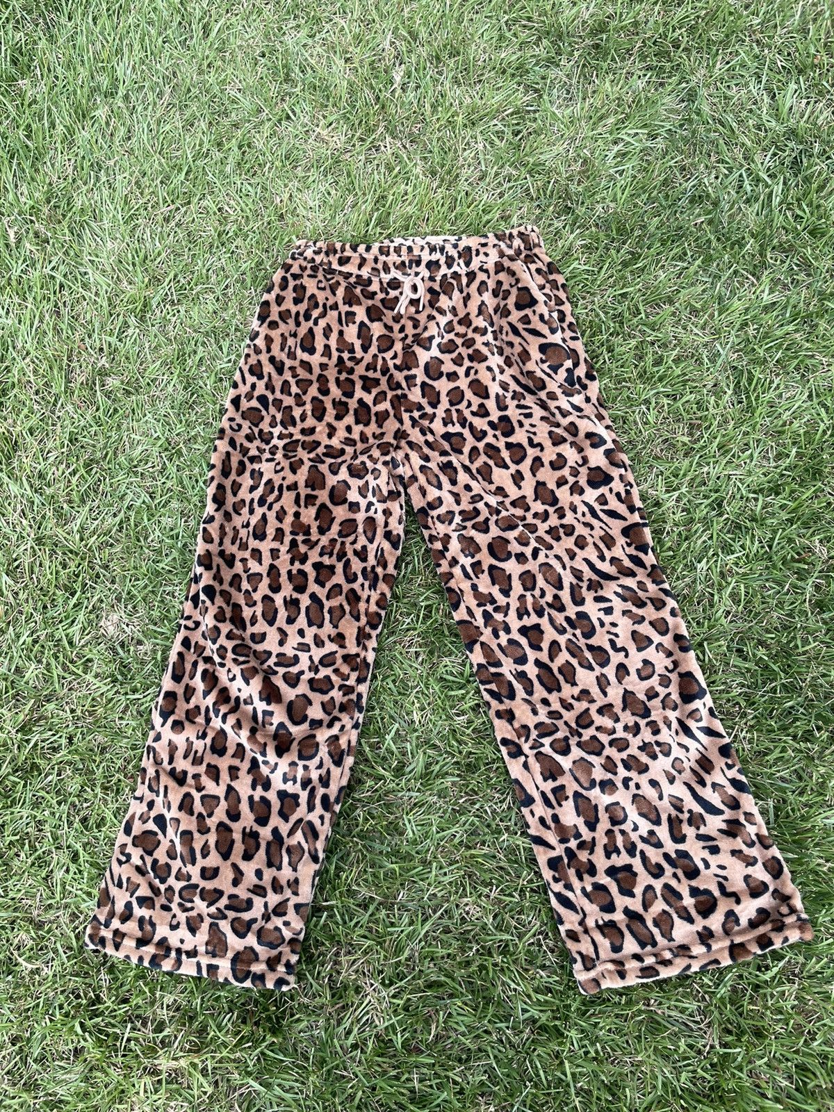 Japanese Brand × Vintage Cheetah print sweatpants Size US 32 / EU 48 - 2 Thumbnail