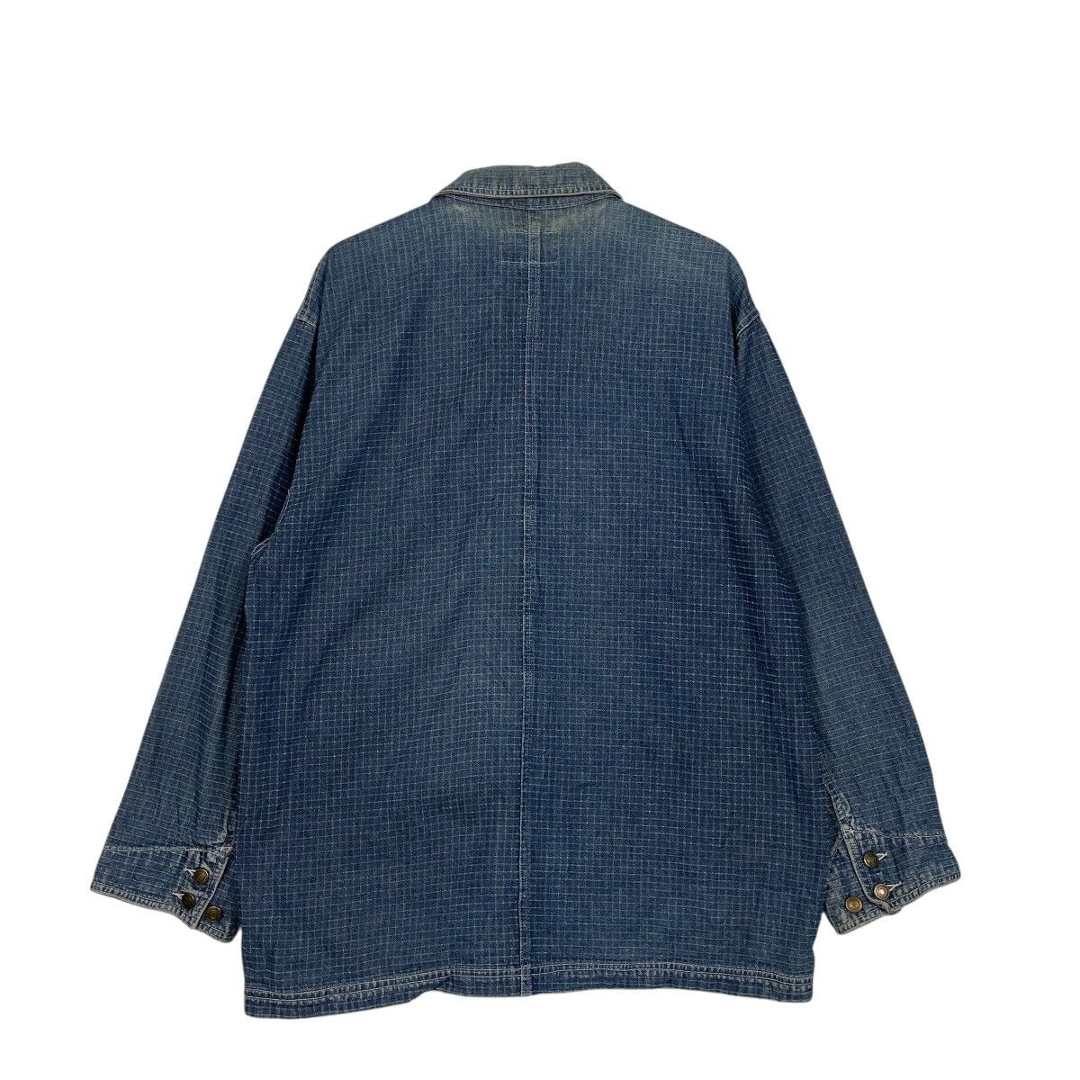 Japanese Brand Japanese Brand Has Been Sashiko Denim Jacket Size US L / EU 52-54 / 3 - 7 Thumbnail