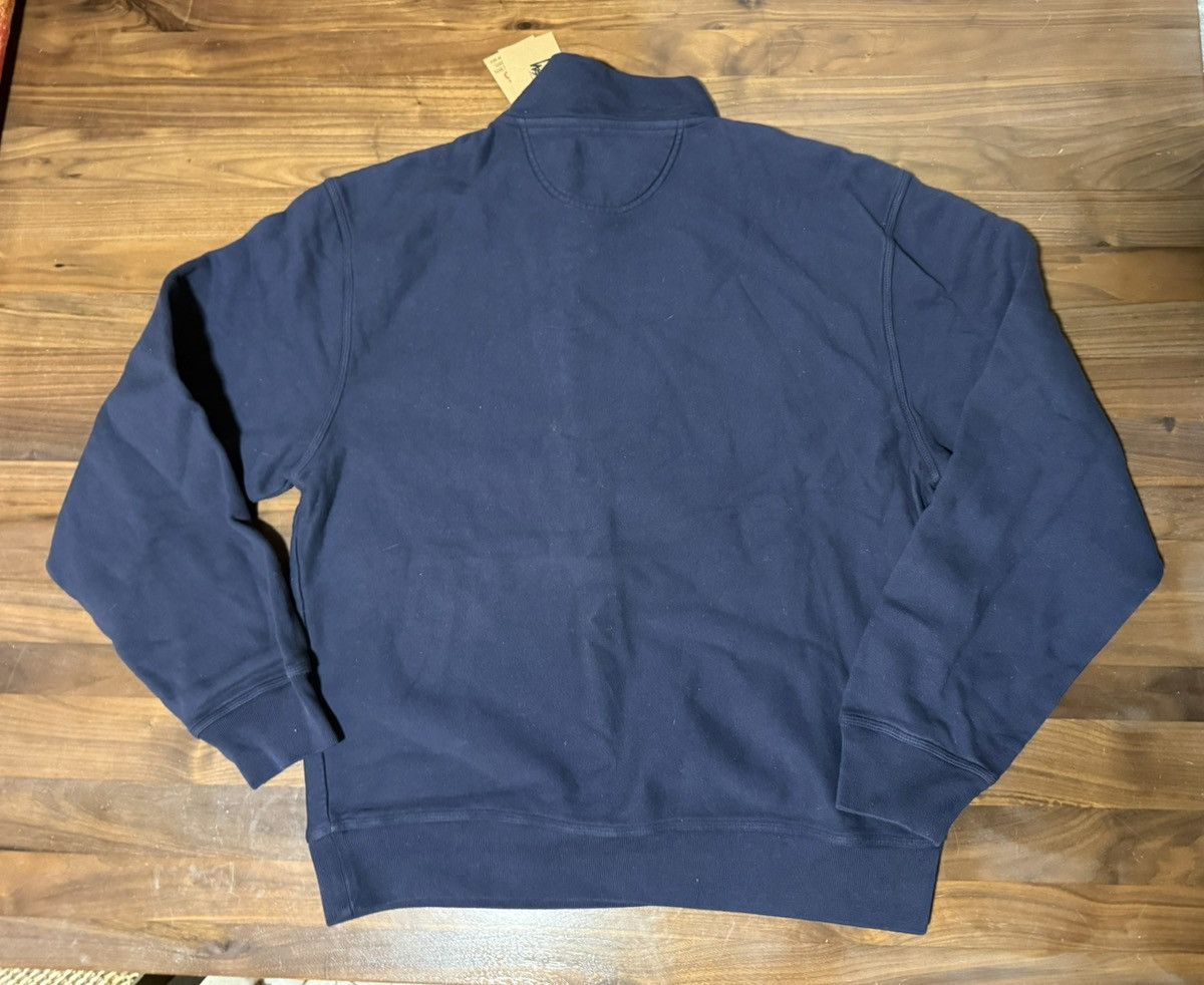 Stussy STÜSSY Overdyed Stock Logo Mock Neck Quarter Zip Men’s Size Size US XL / EU 56 / 4 - 7 Thumbnail