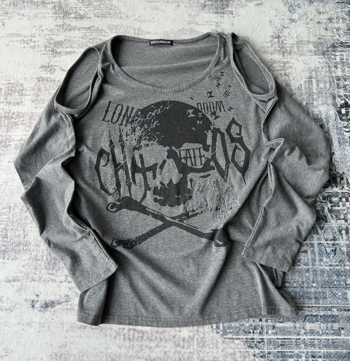 If Six Was Nine Host OF Harlem Skull Long Sleeve Size US XS / EU 42 / 0 - 2 Thumbnail