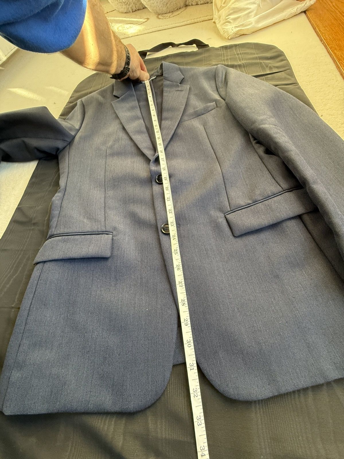 Dior Grail Dior KVA blue notch lapel unstructured blue suit 48 Size 38R - 13 Thumbnail