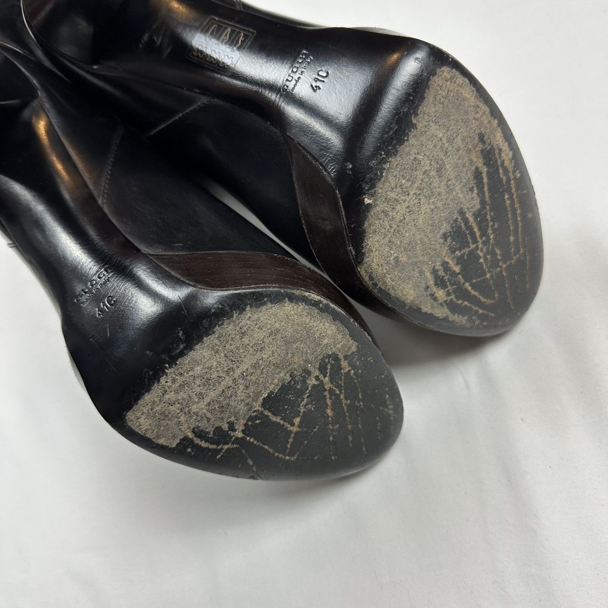 Gucci 2000s Gucci By Tom Ford Pony Hair Platform Boots Archive Size US 11 / IT 41 - 7 Thumbnail