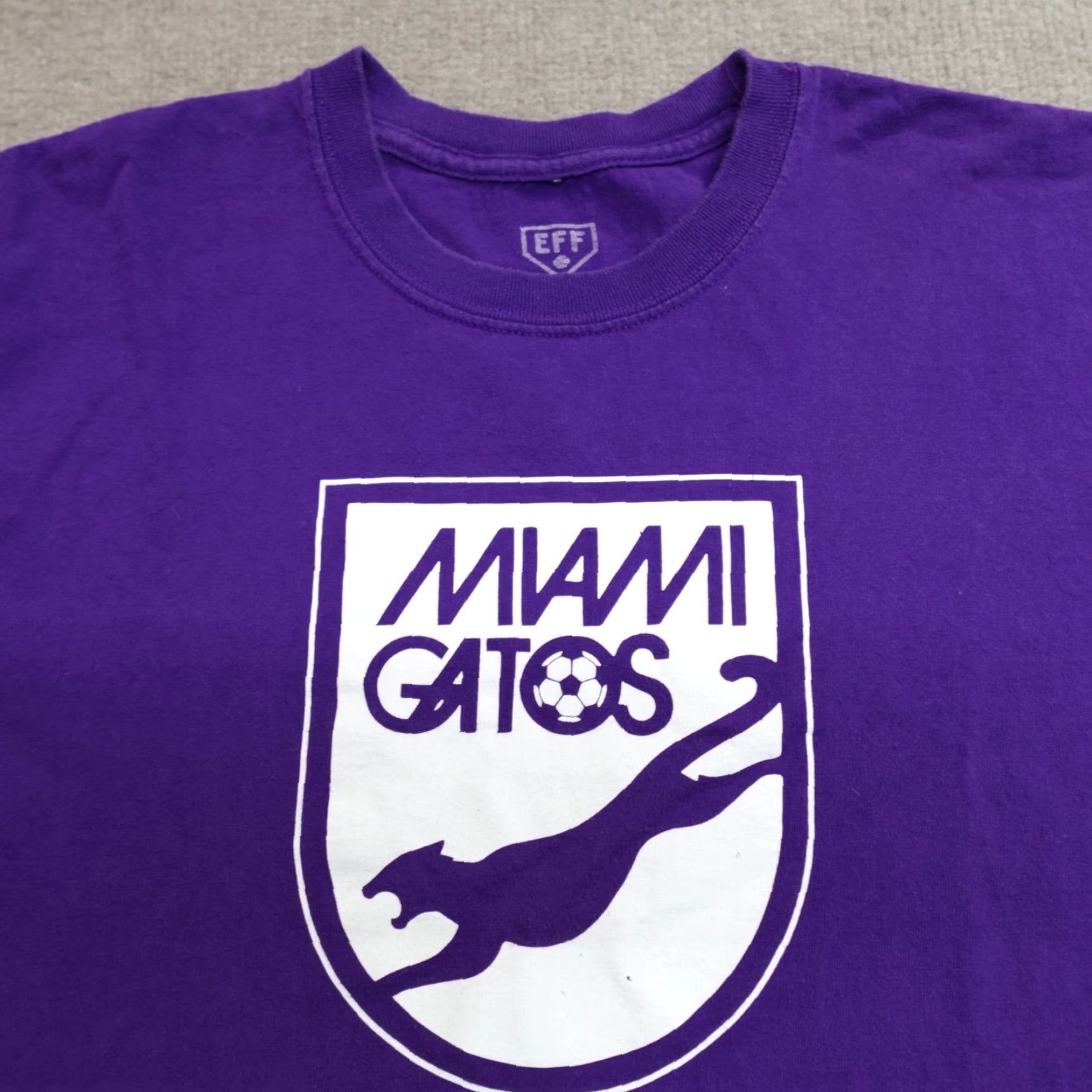 Ebbets Field Flannels Ebbets Field Flannels Shirt Large Purple Miami Gatos Size US L / EU 52-54 / 3 - 2 Thumbnail