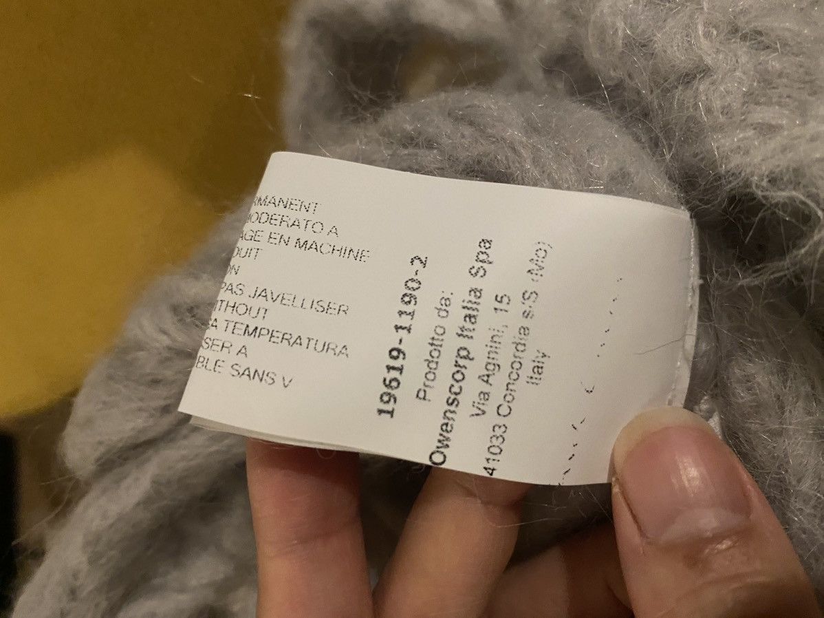Rick Owens [Runway 80% OFF SALE] Rick Owens alpaca knit web top Size US M / EU 48-50 / 2 - 14 Thumbnail