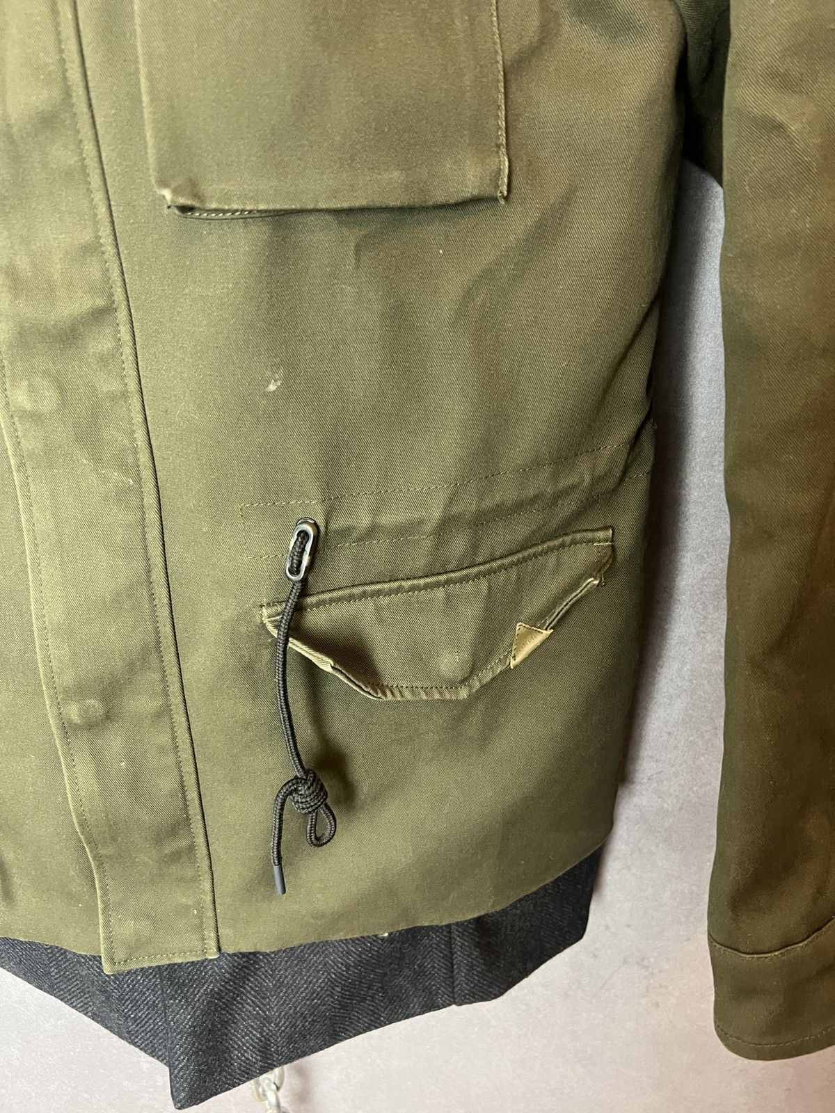 Scotch & Soda Scotch & Soda Double Layered Mens Olive/Gray Military Size L Size US L / EU 52-54 / 3 - 6 Thumbnail