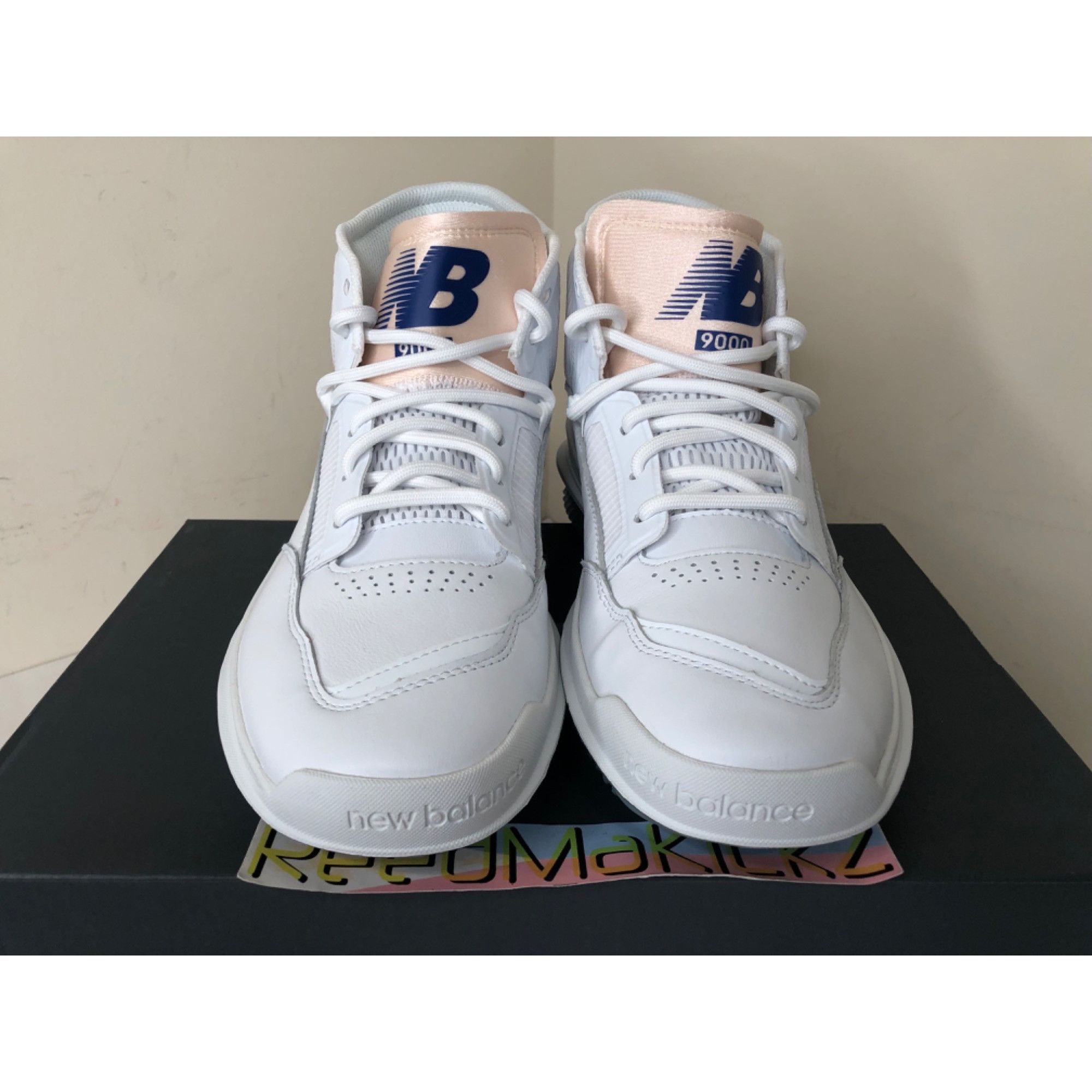 New Balance New Balance BB9000 White Blue mens 8us Size US 8 / EU 41 - 2 Thumbnail