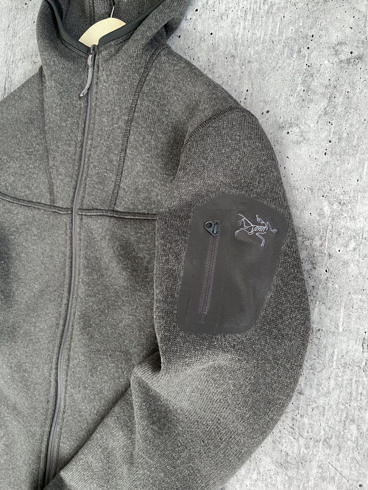 Arc'teryx Arc'teryx Covert Fleece Hoodie Dark Full Zipper Jacket Size M / US 6-8 / IT 42-44 - 3 Thumbnail