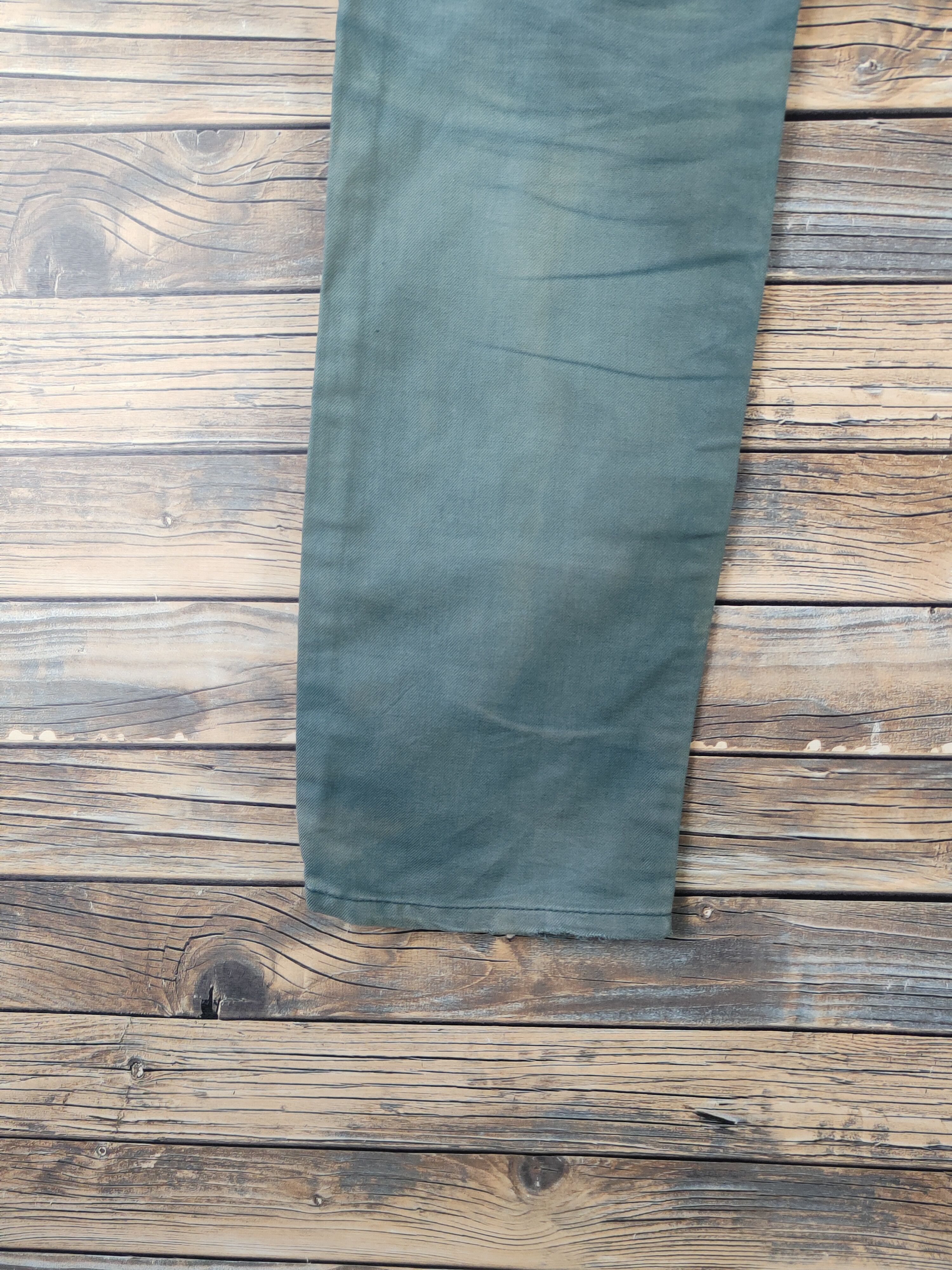 Japanese Brand DL Japanese Brand Green Multipocket Casual Pants #46-253T Size US 33 - 10 Thumbnail