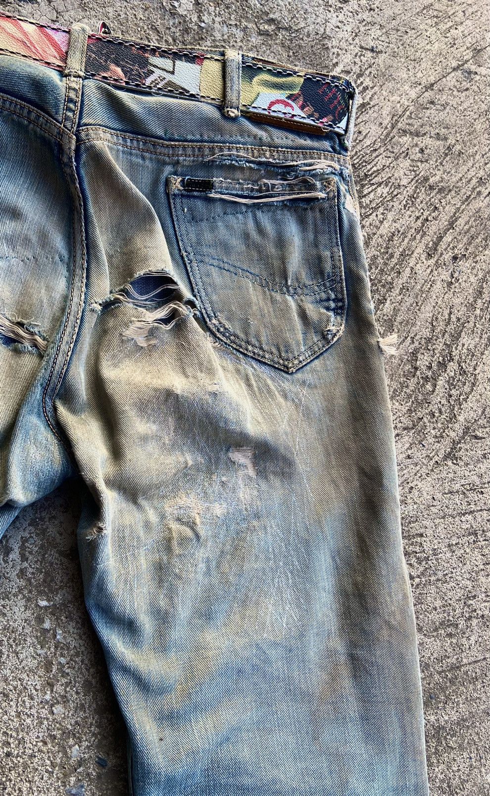 Kapital × Vintage Vintage distressed lee raiders japan made Boro patchwork Size US 36 / EU 52 - 11 Thumbnail