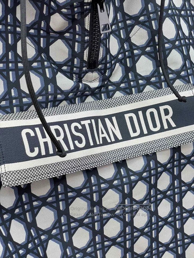 Dior Dior Diamond short-sleeved windbreaker jacket Size M / US 6-8 / IT 42-44 - 4 Thumbnail