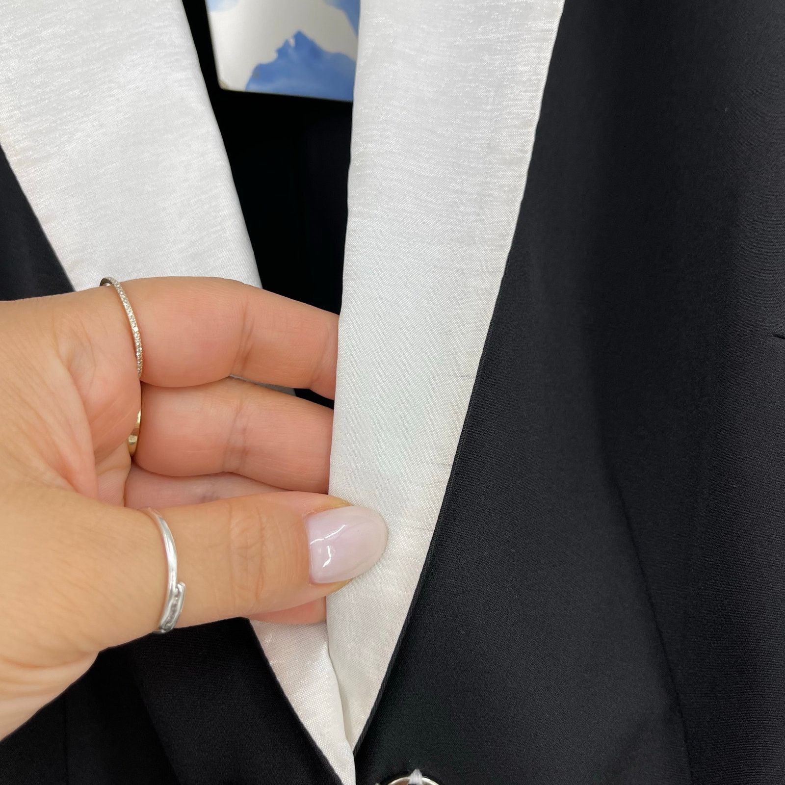 REVOLVE MAJORELLE | NWT Avori Blazer Dress in Black & White XS Size XS / US 0-2 / IT 36-38 - 10 Thumbnail